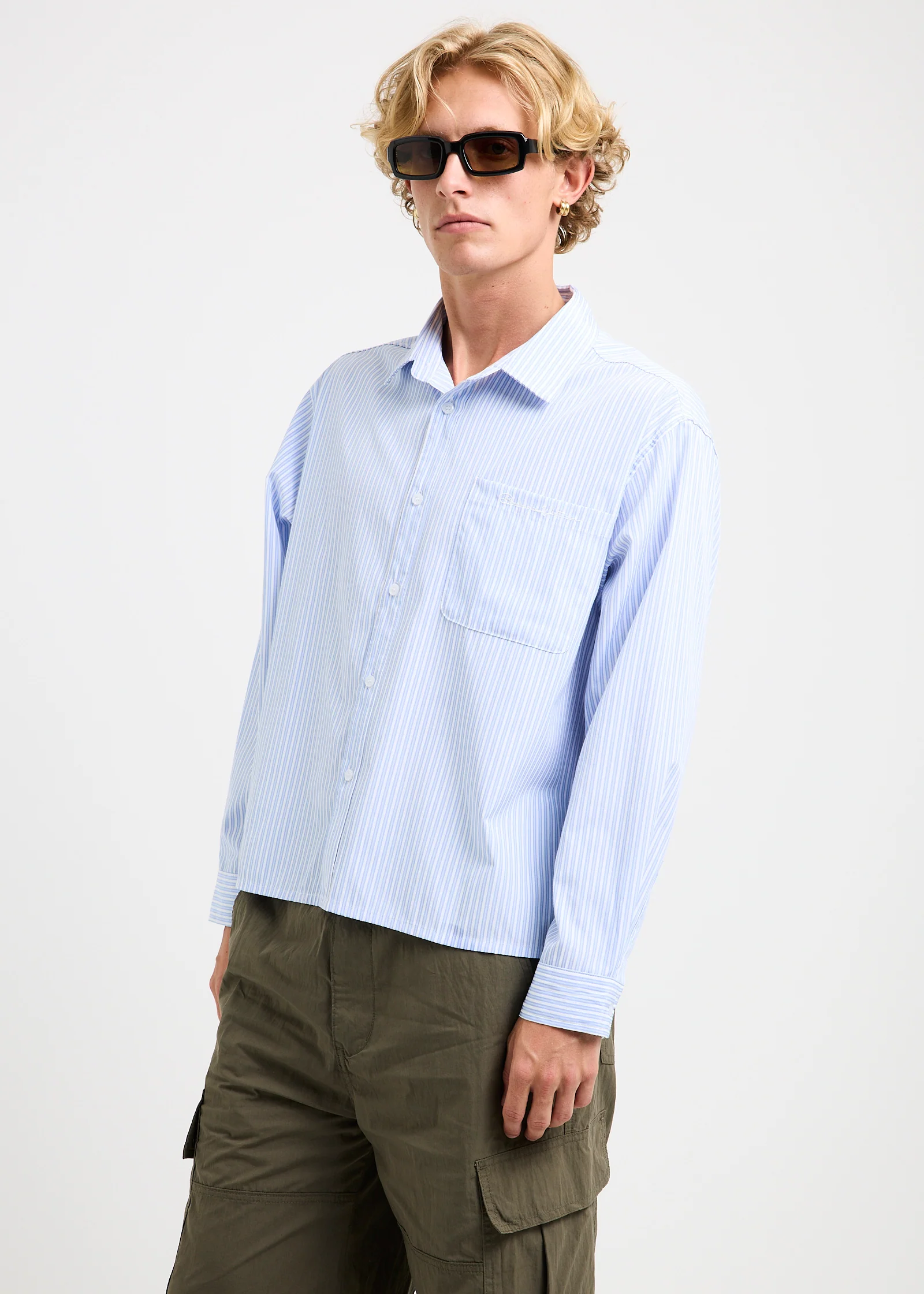 Miami Striped Long Sleeve Shirt - Image 3