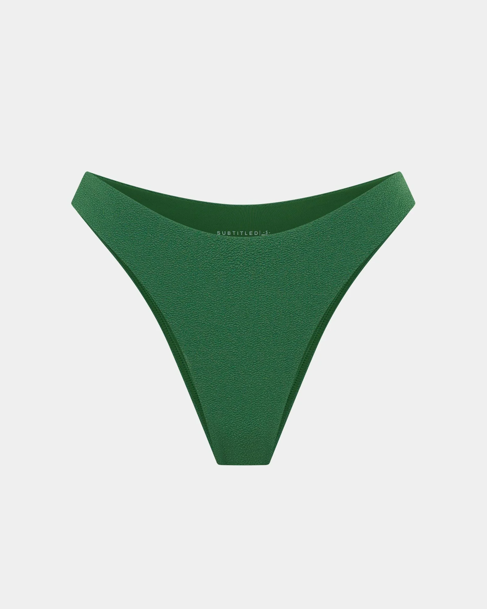 Milos Textured Bandeau Bikini Bikini Set - Image 7