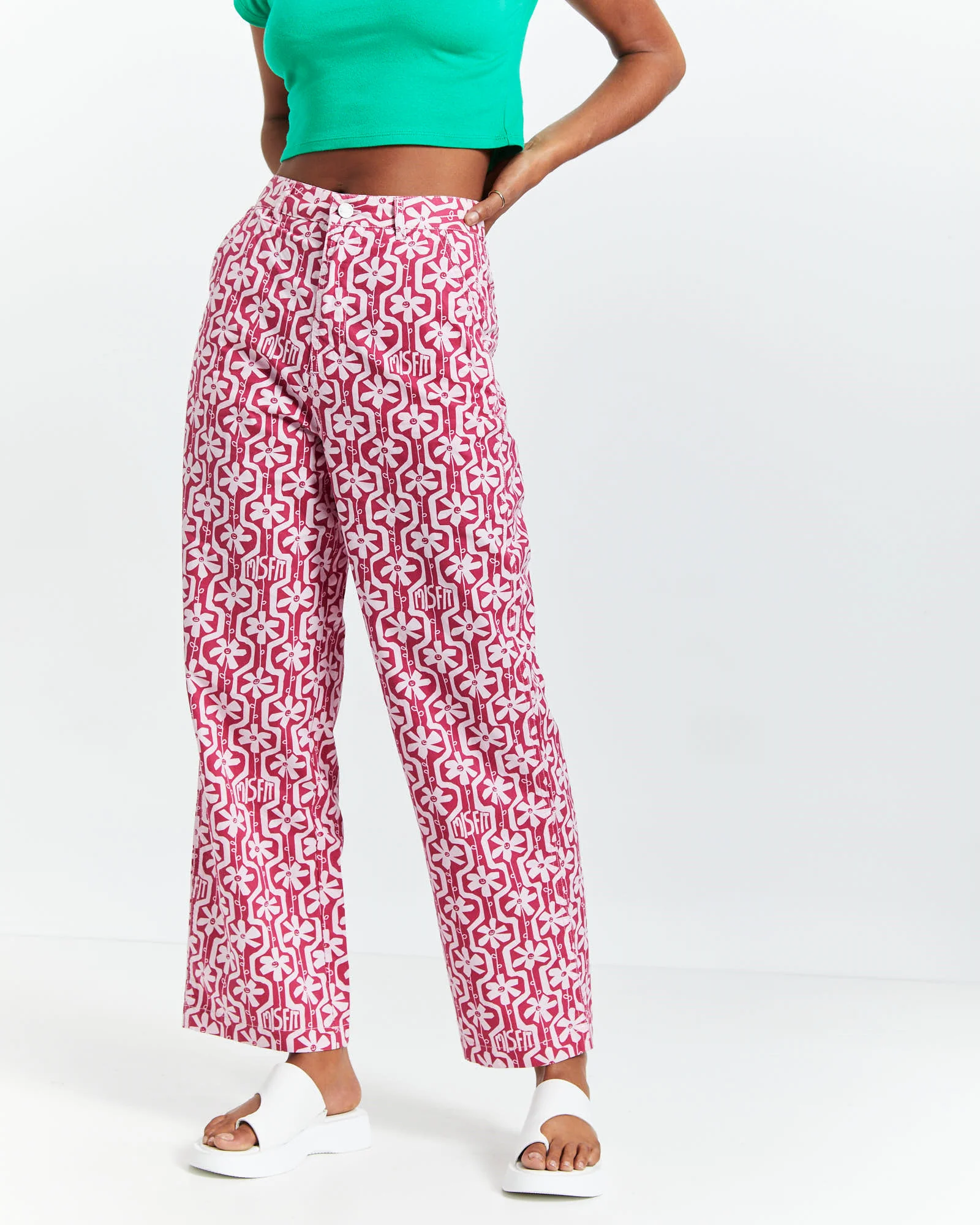 Ministry Pants Pink Raspberry