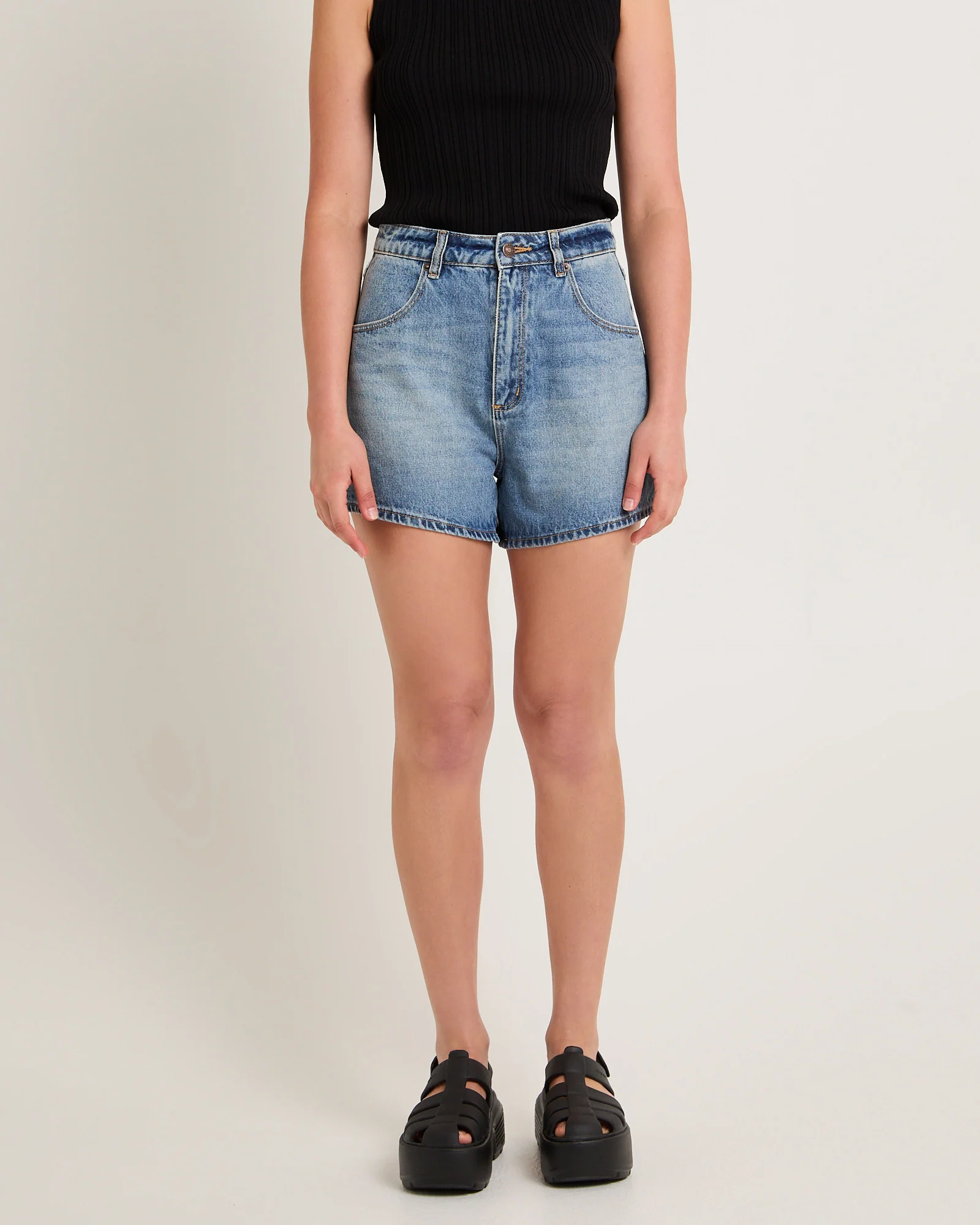 Mirage Denim Shorts Mid Vintage