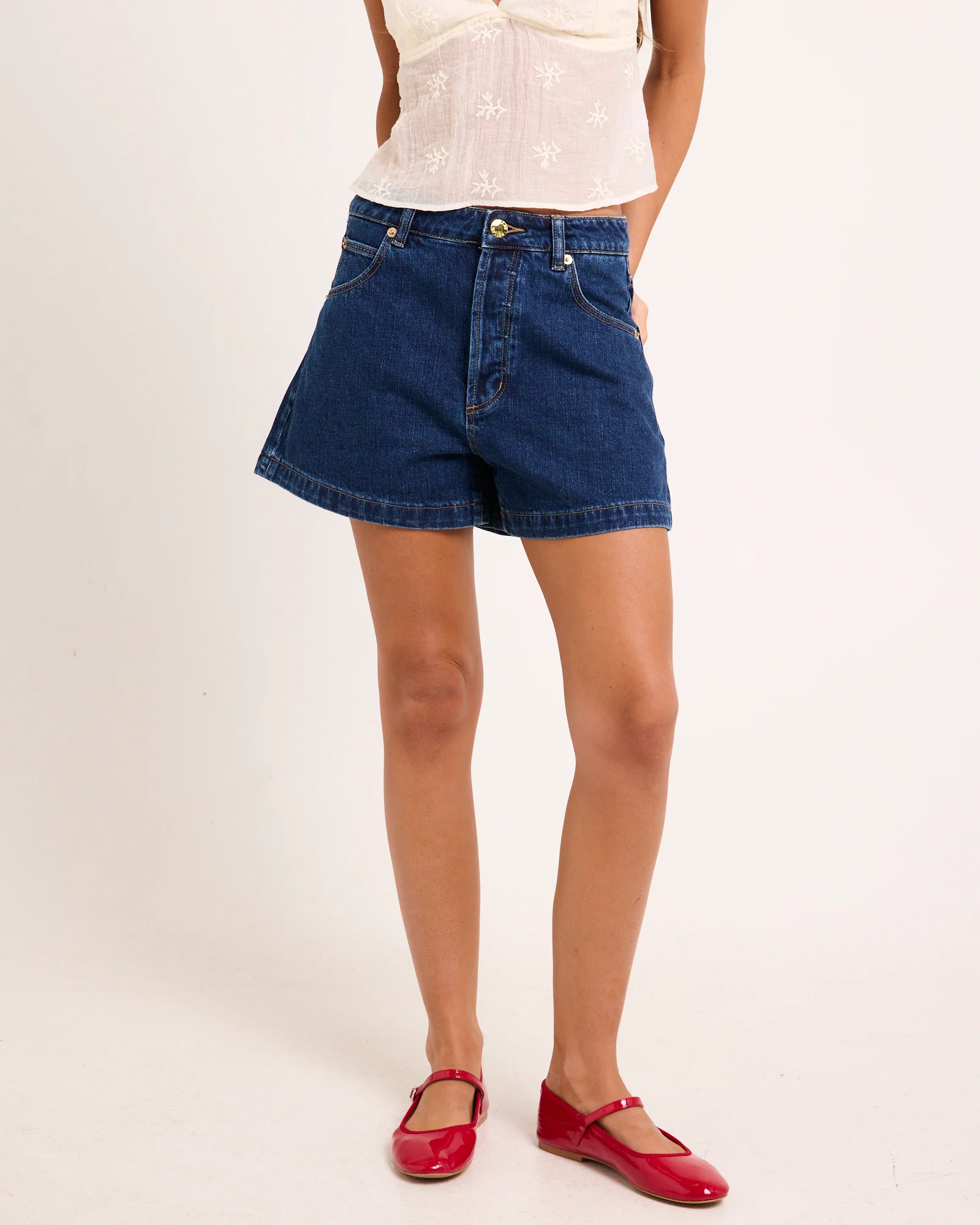 Mirage Denim Shorts Pacific Blue - Image 2