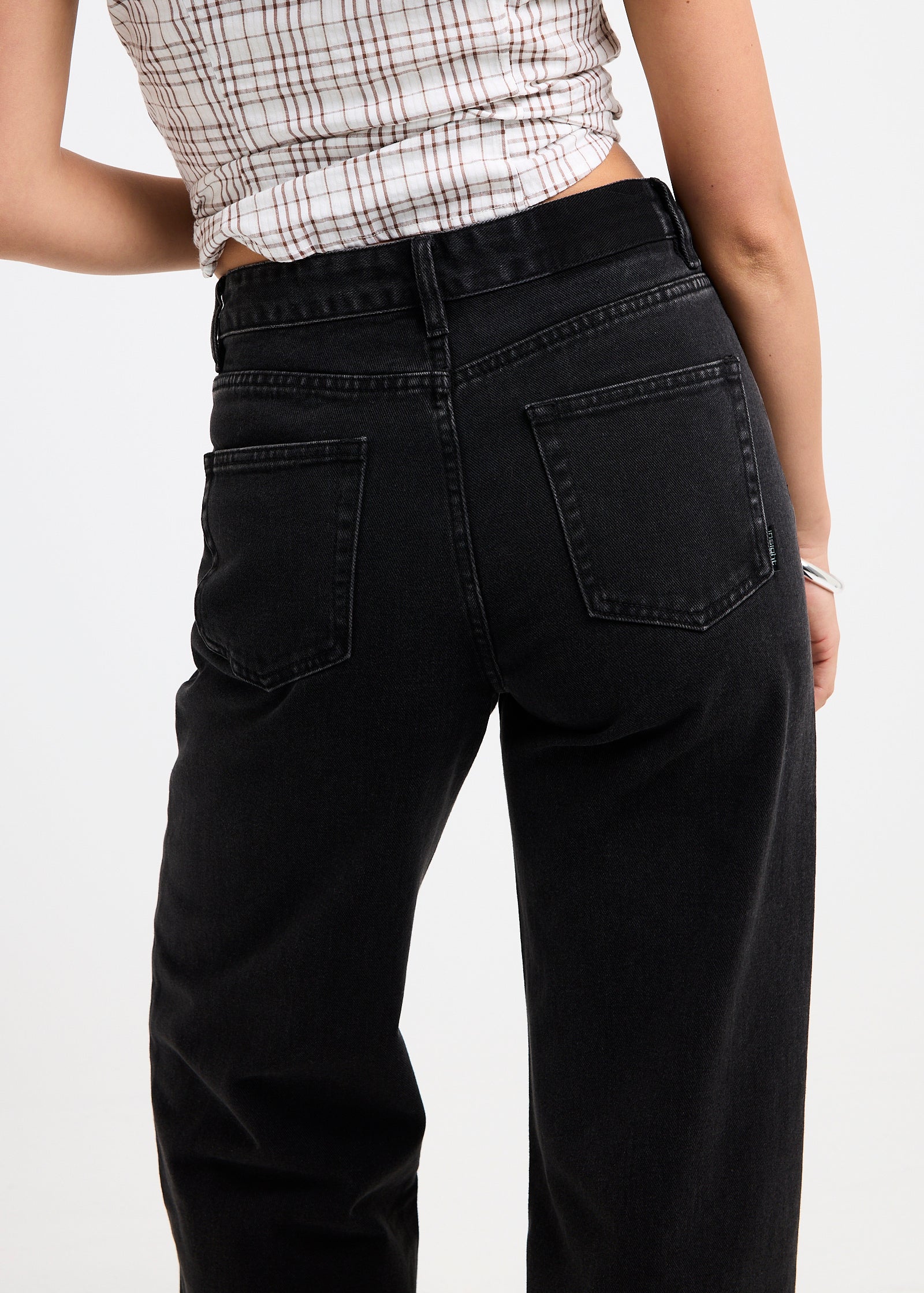 Misty High & Wide Denim Jeans - Image 5