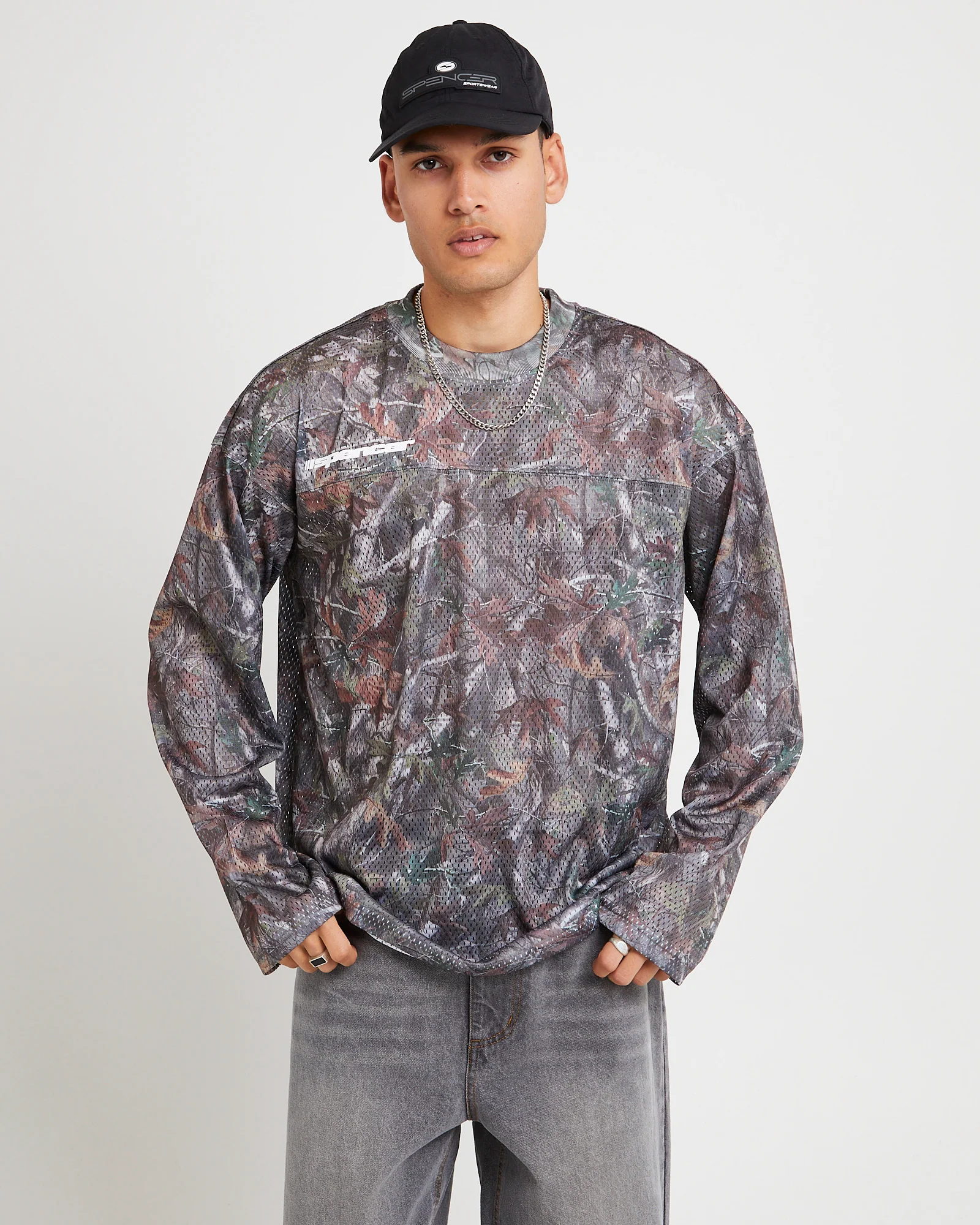 Monaco Mesh Long Sleeve T-Shirt