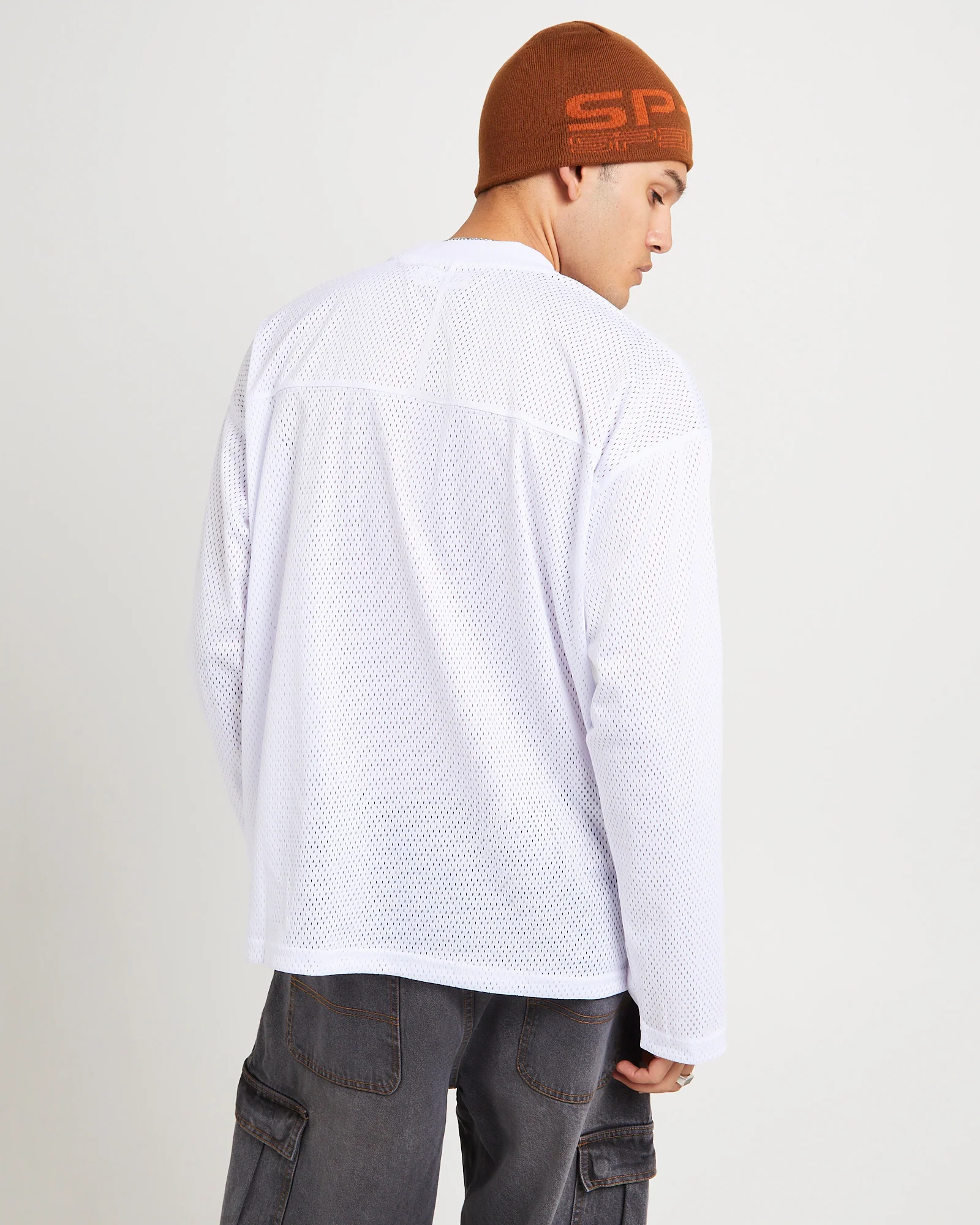 Monaco Mesh Long Sleeve T-Shirt - Image 2