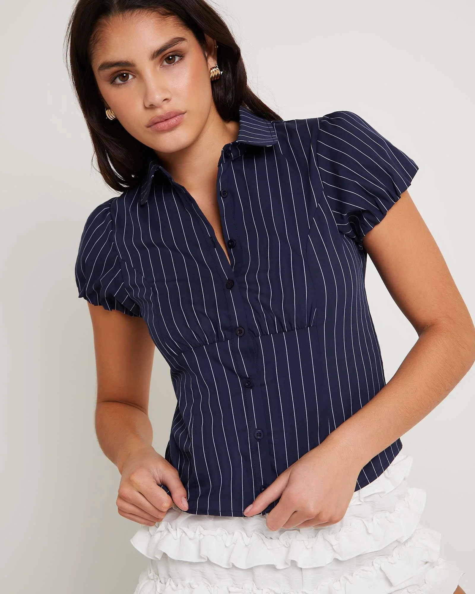 Monica Button Down Top - Image 5