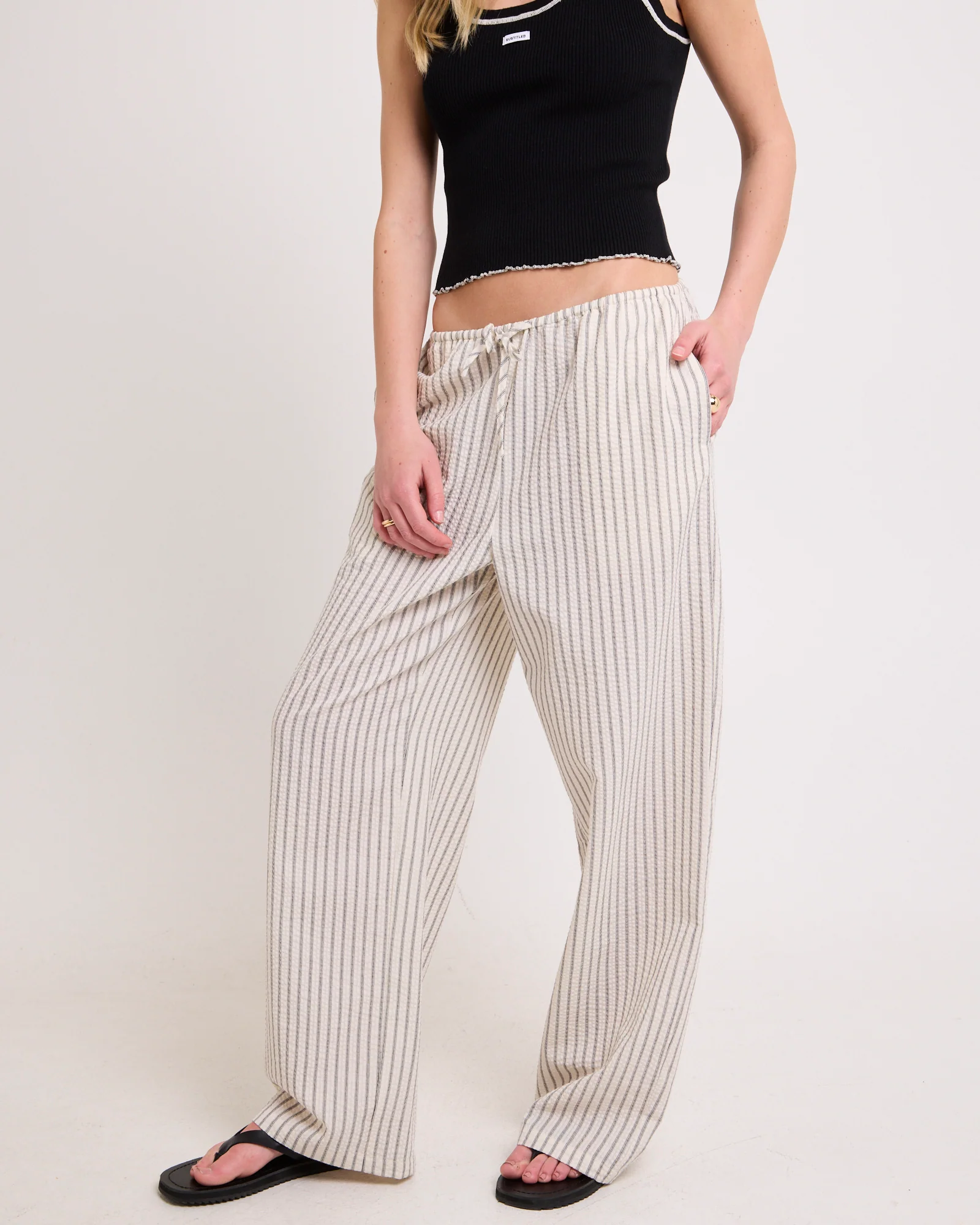 Morgan Stripe Pants - Image 3