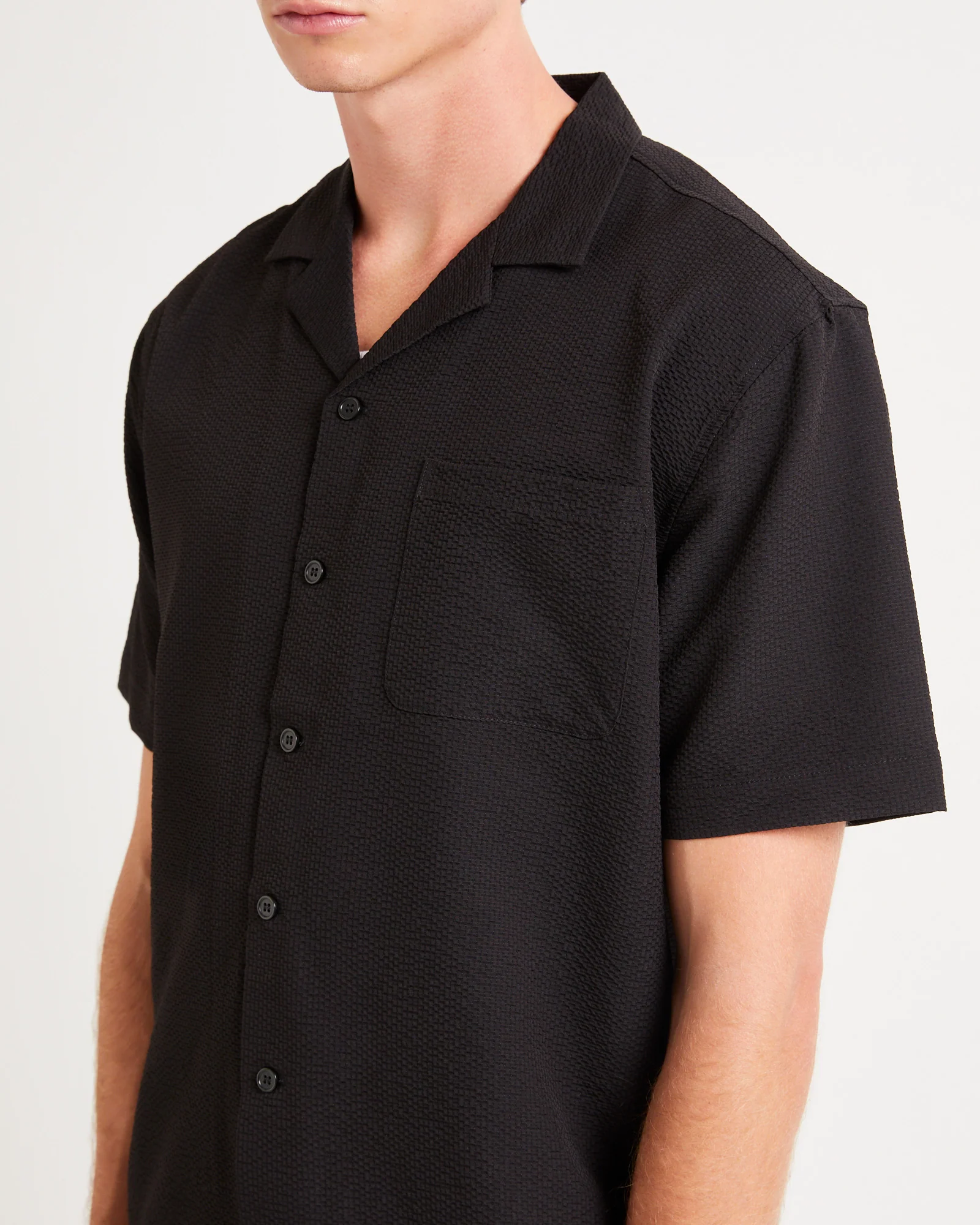 Morrison Seersucker Short Sleeve Resort Shirt - Image 5