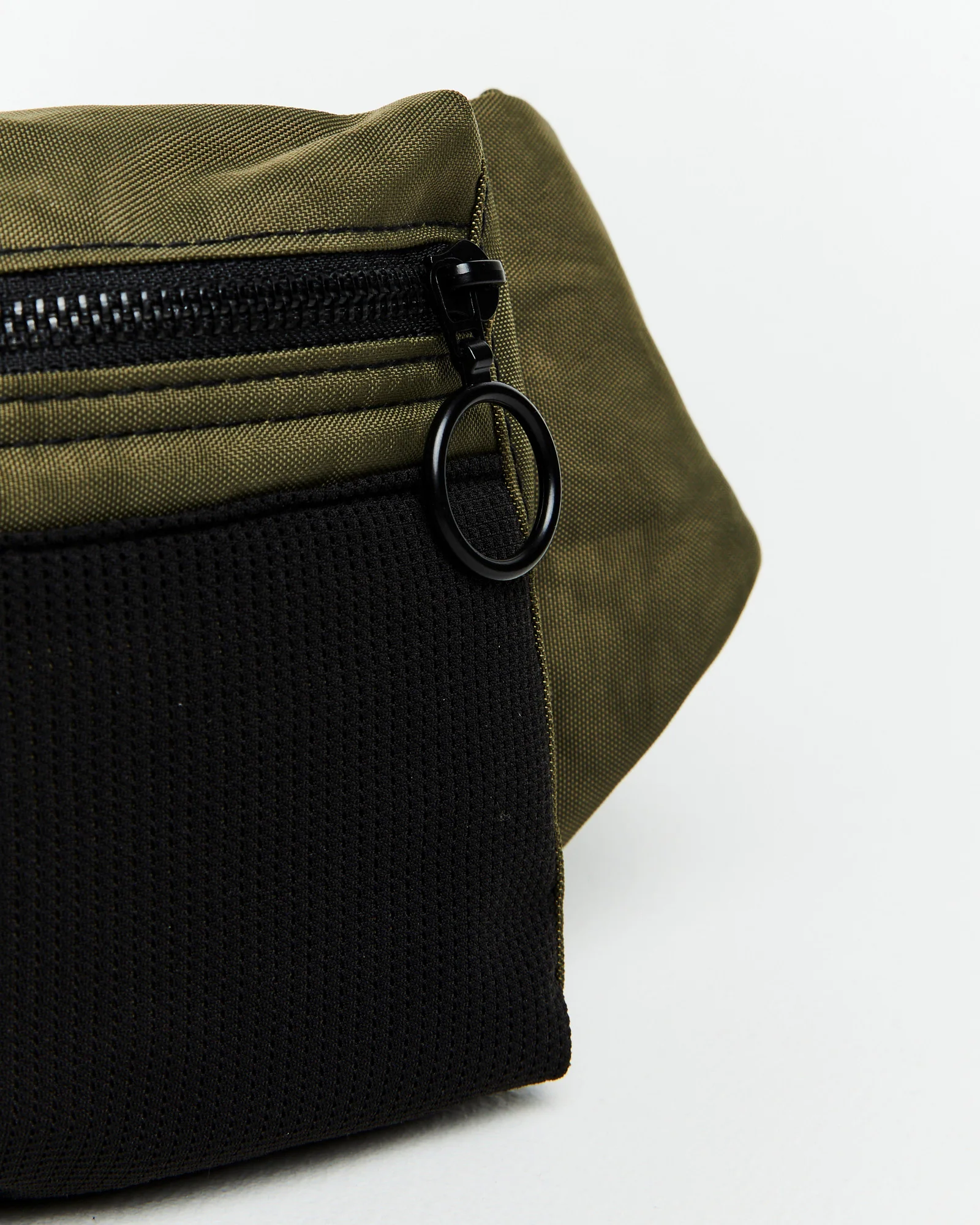 Multi Pocket Pouch Bum Bag in Green - Image 6