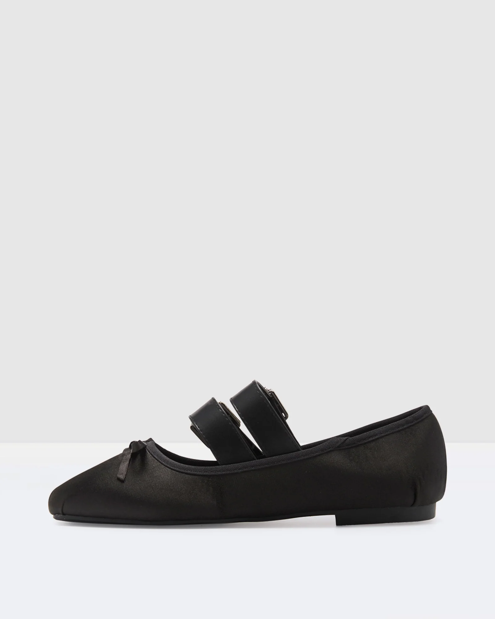 Mythos Ballet Flats in Black - Image 2