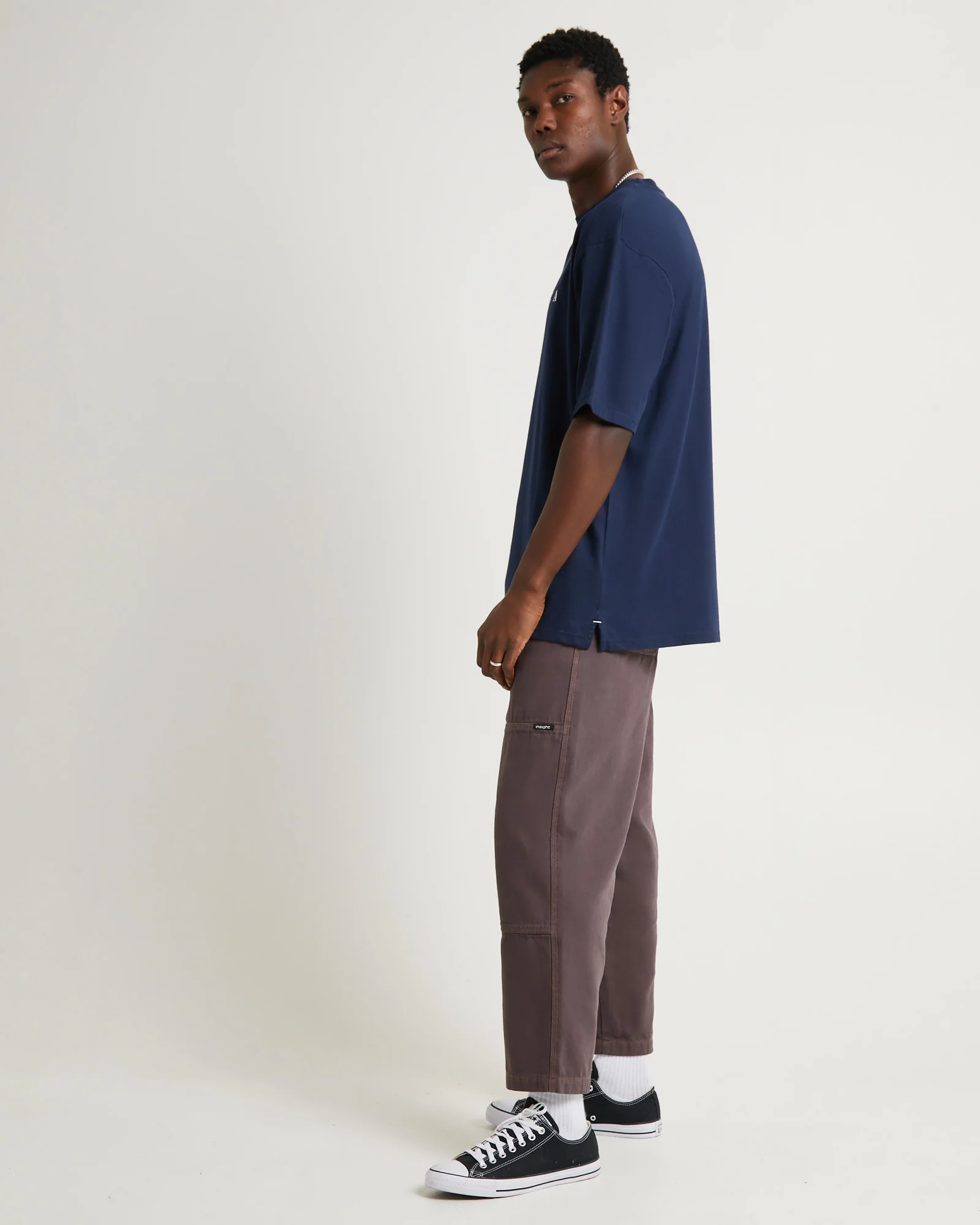 Navigate Short Sleeve T-Shirt Navy - Image 4