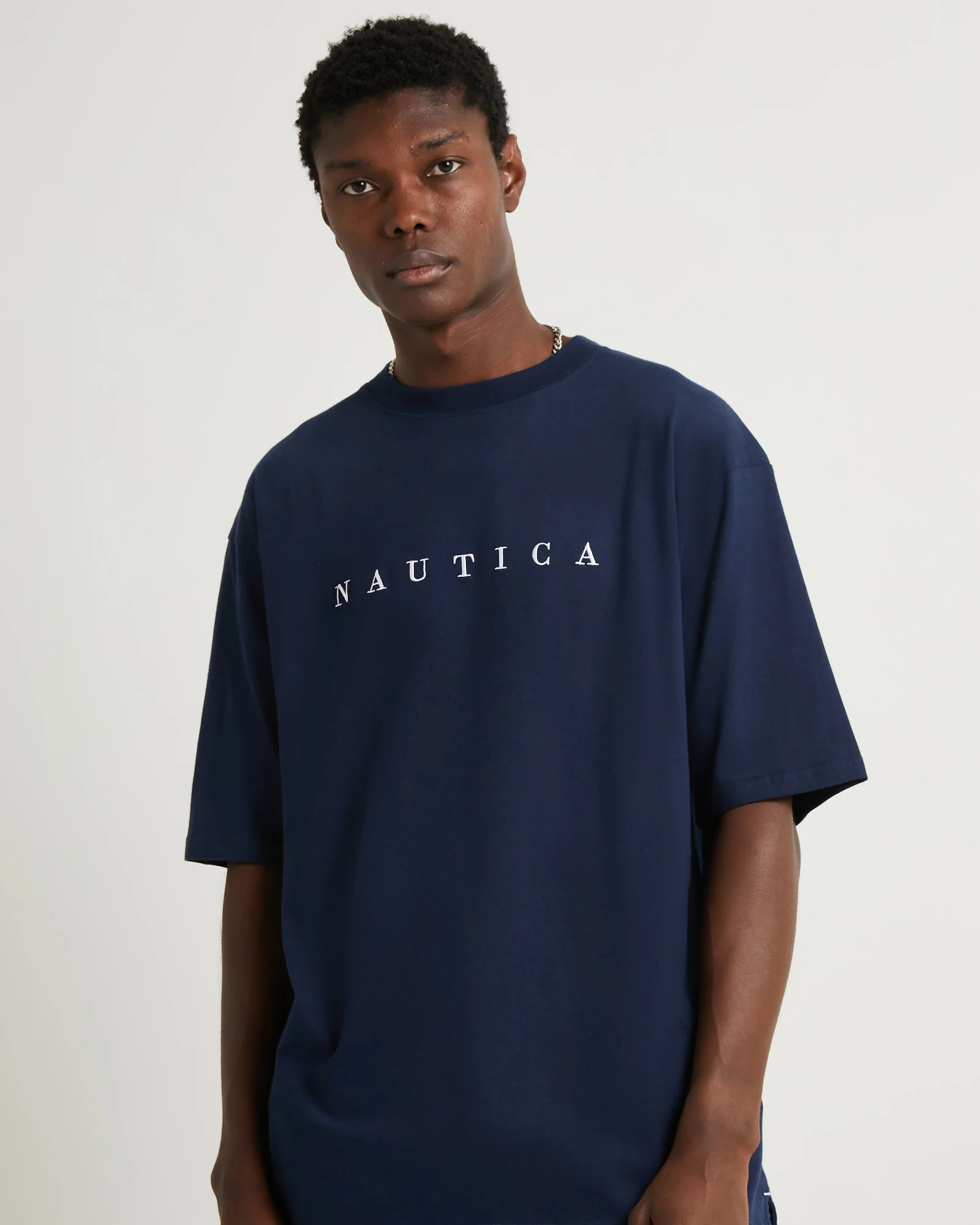 Navigate Short Sleeve T-Shirt Navy - Image 5