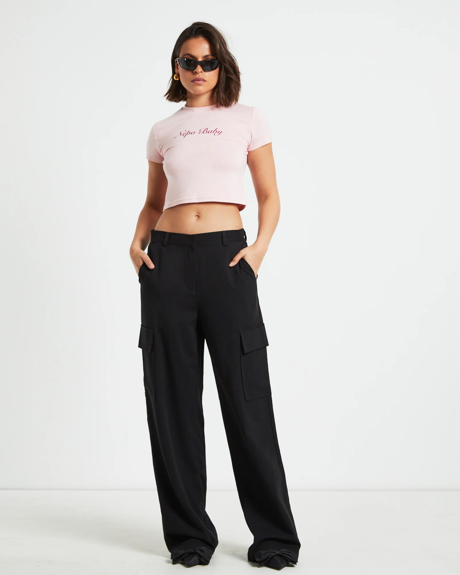 Nepo Baby Tee in Pink - Image 3