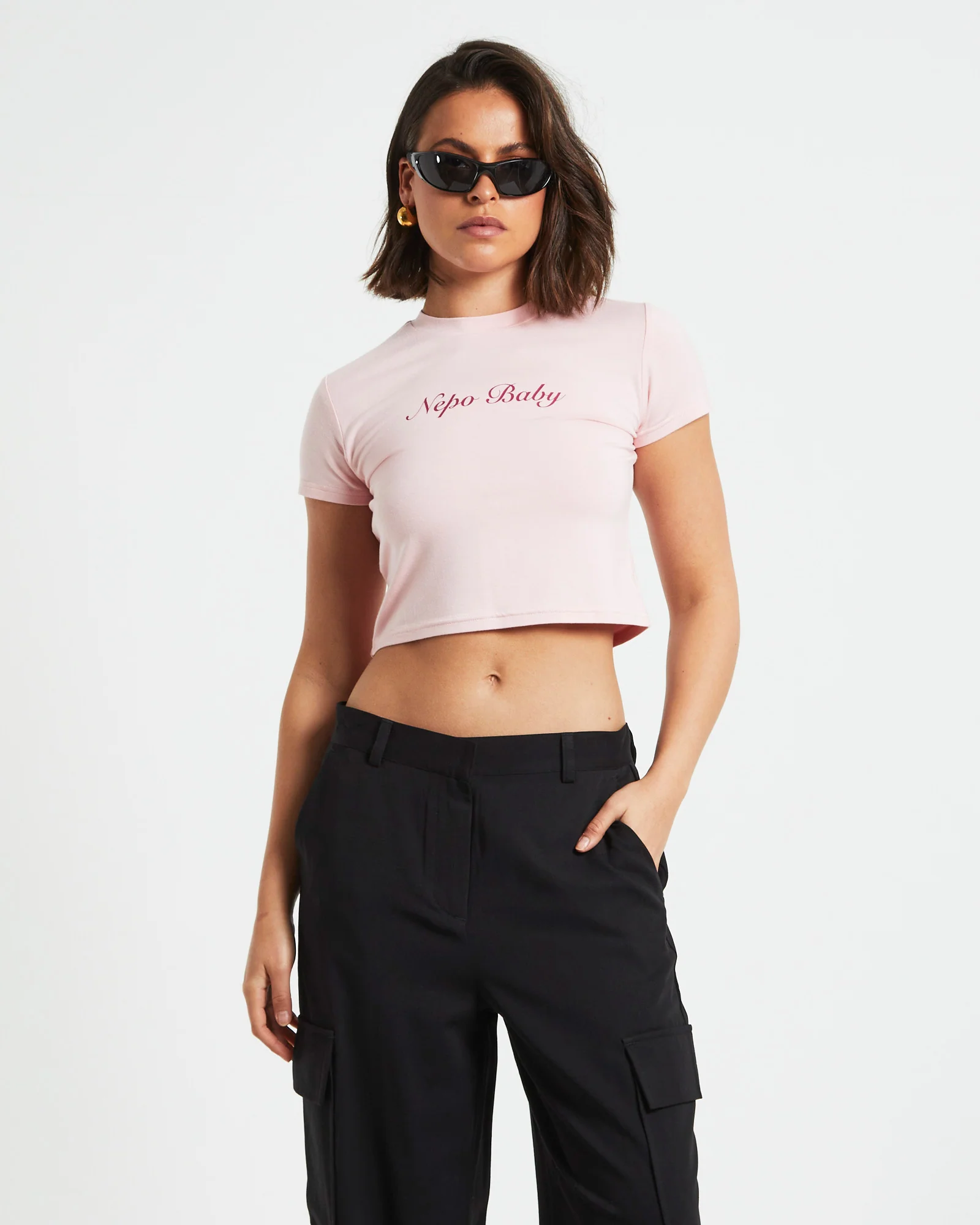 Nepo Baby Tee in Pink - Image 5