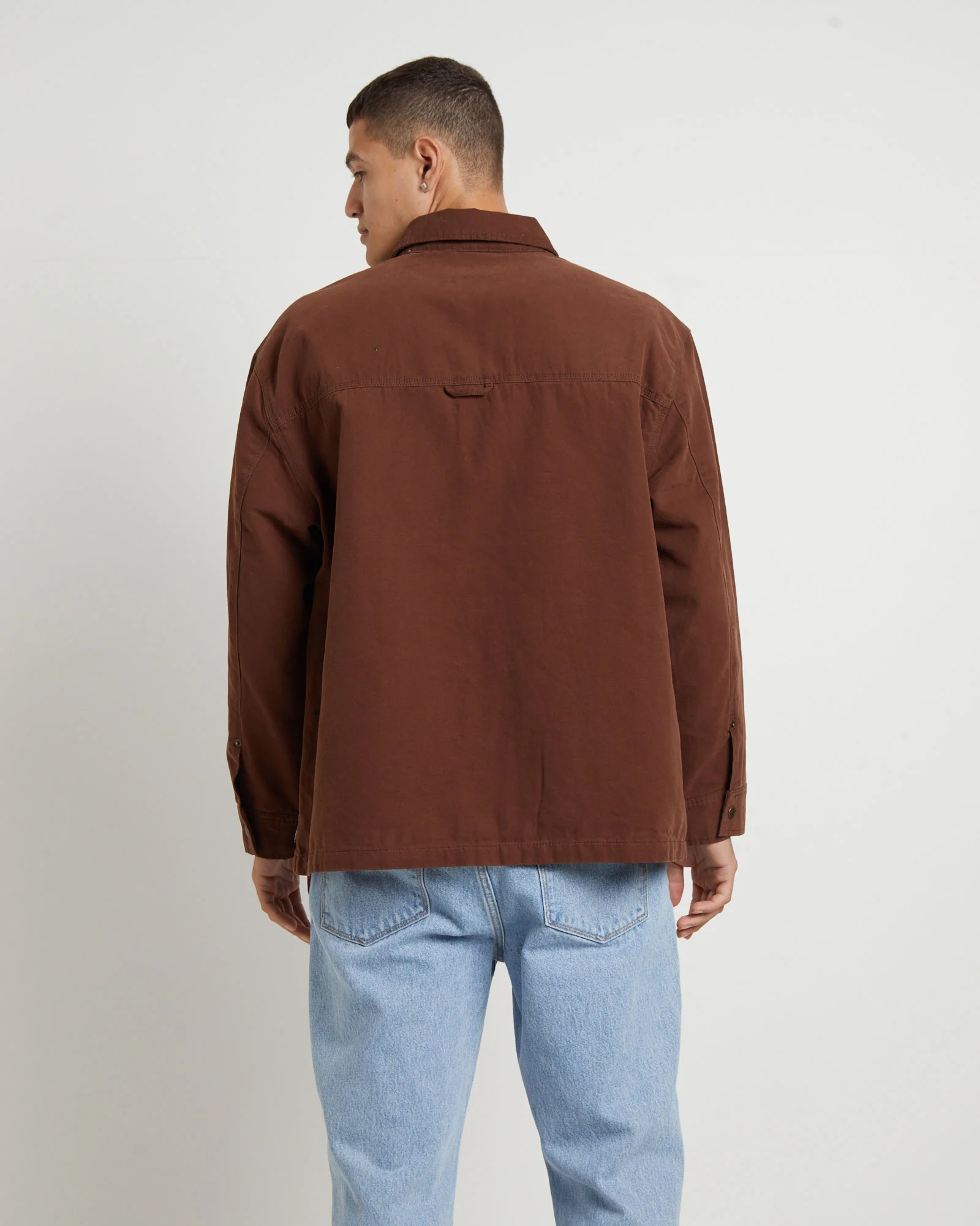 Newcastle Shacket in Brown - Image 2