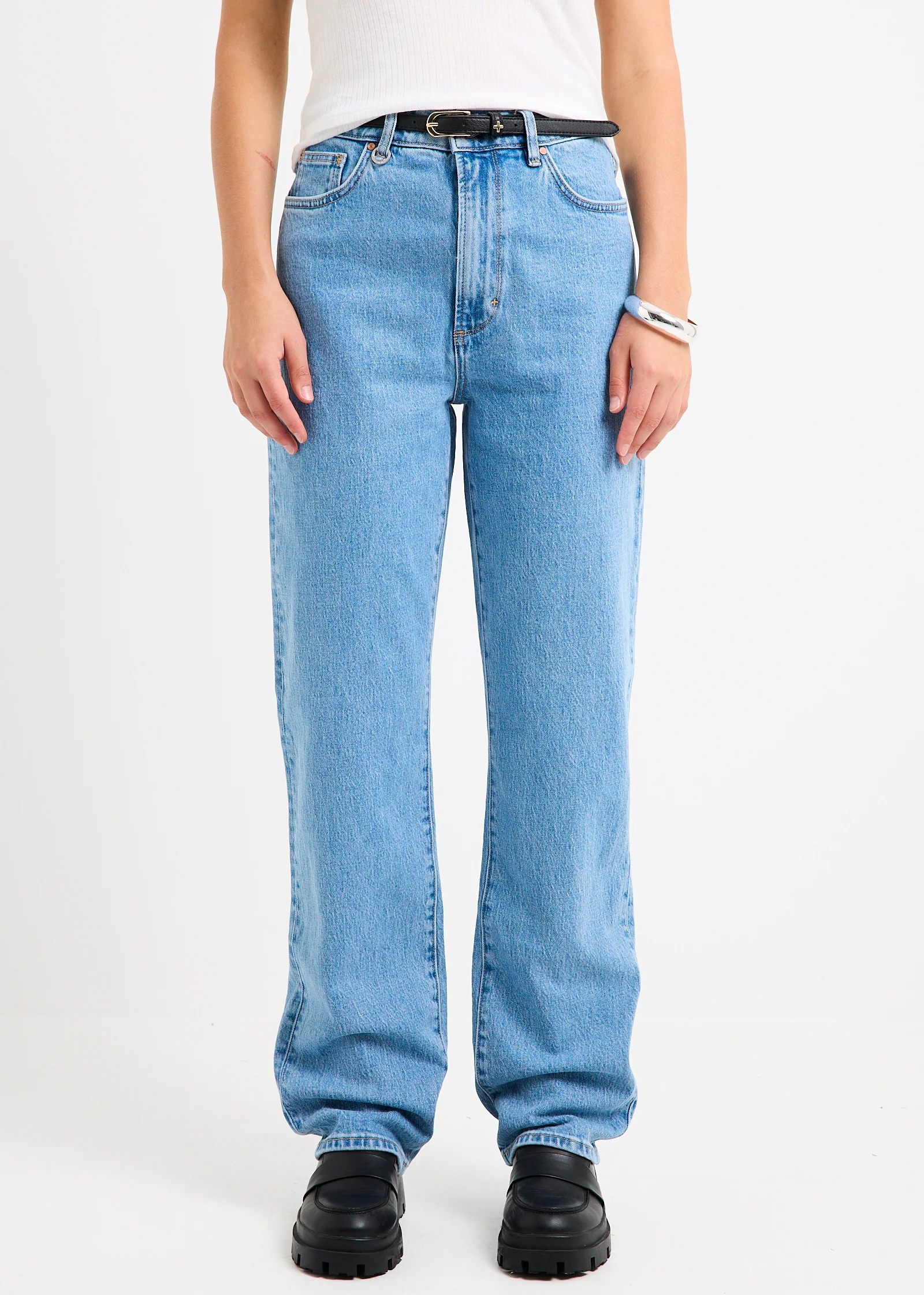 Nico Straight Denim Jeans - Image 2