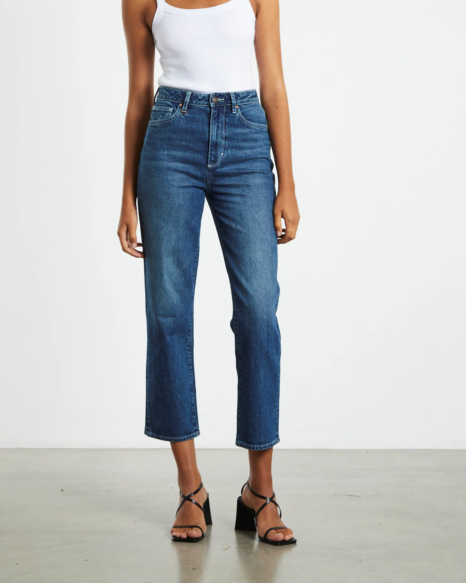 Nico Straight Jeans Isolation Blue