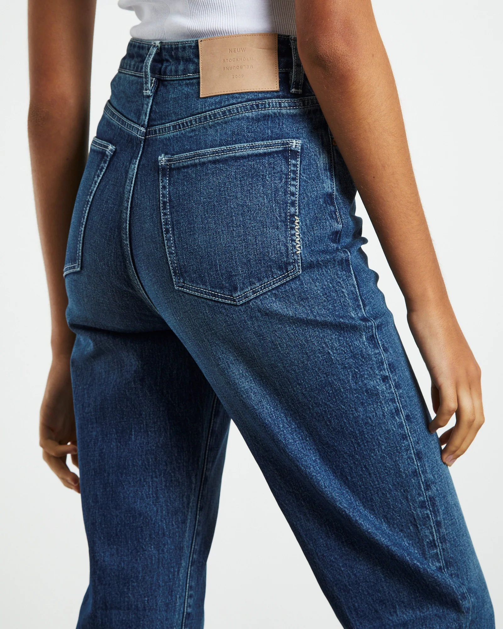 Nico Straight Jeans Isolation Blue - Image 6