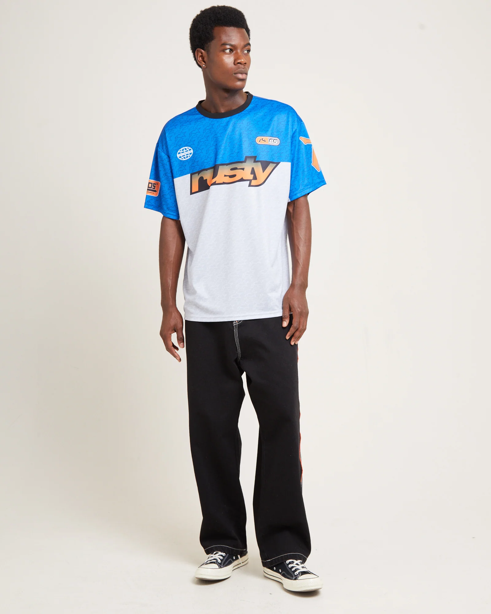 Nine O Clock Nac Short Sleeve Jersey Oyster Grey - Image 3