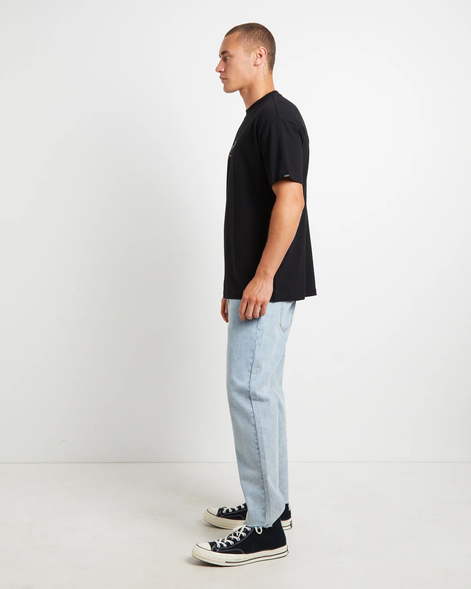 Nitro Short Sleeve T-Shirt in Black - Image 4