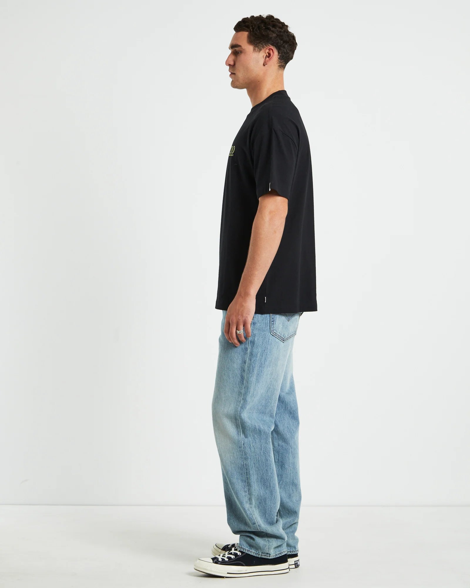 No Bueno Short Sleeve T-Shirt in Black - Image 4