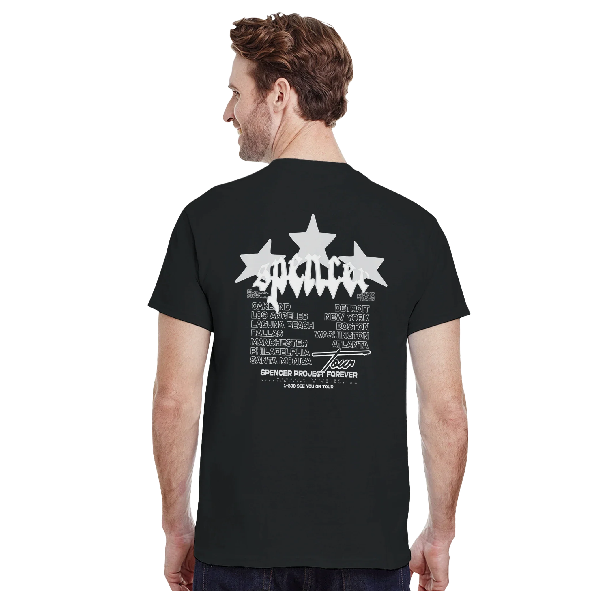Spencer Stars Tour T-Shirt - Image 2