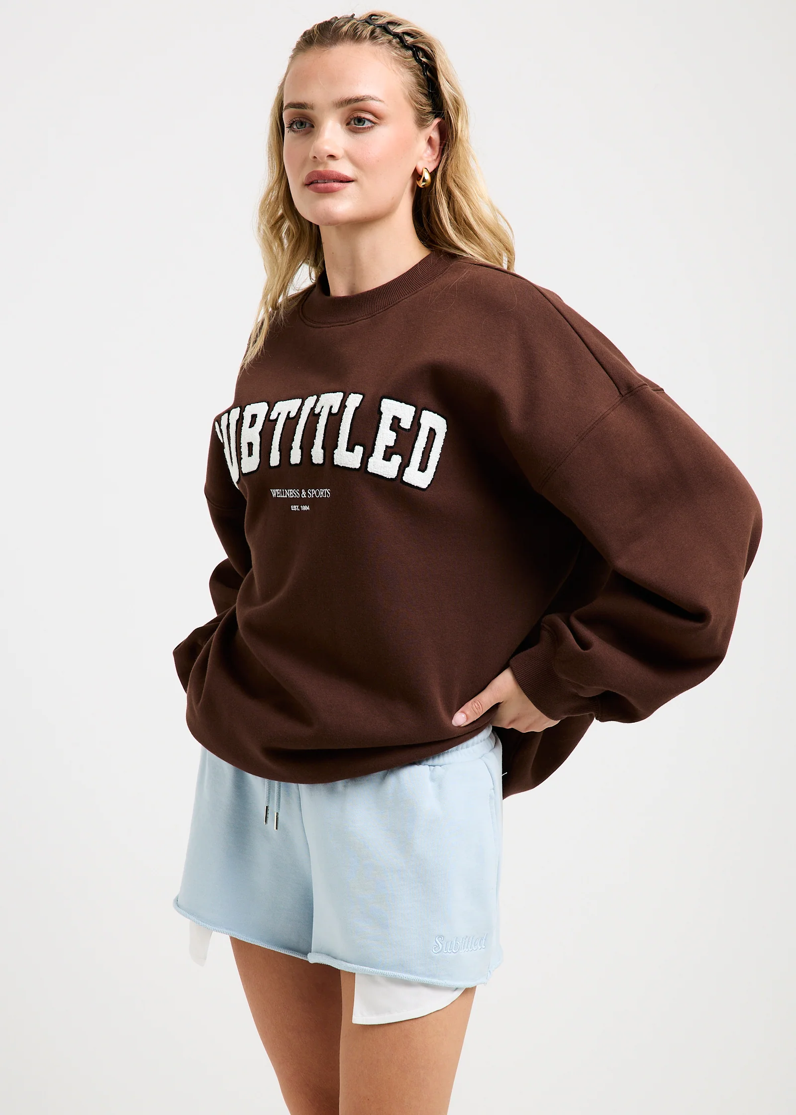NYC Oversized Crew Neck Jumper - Image 5