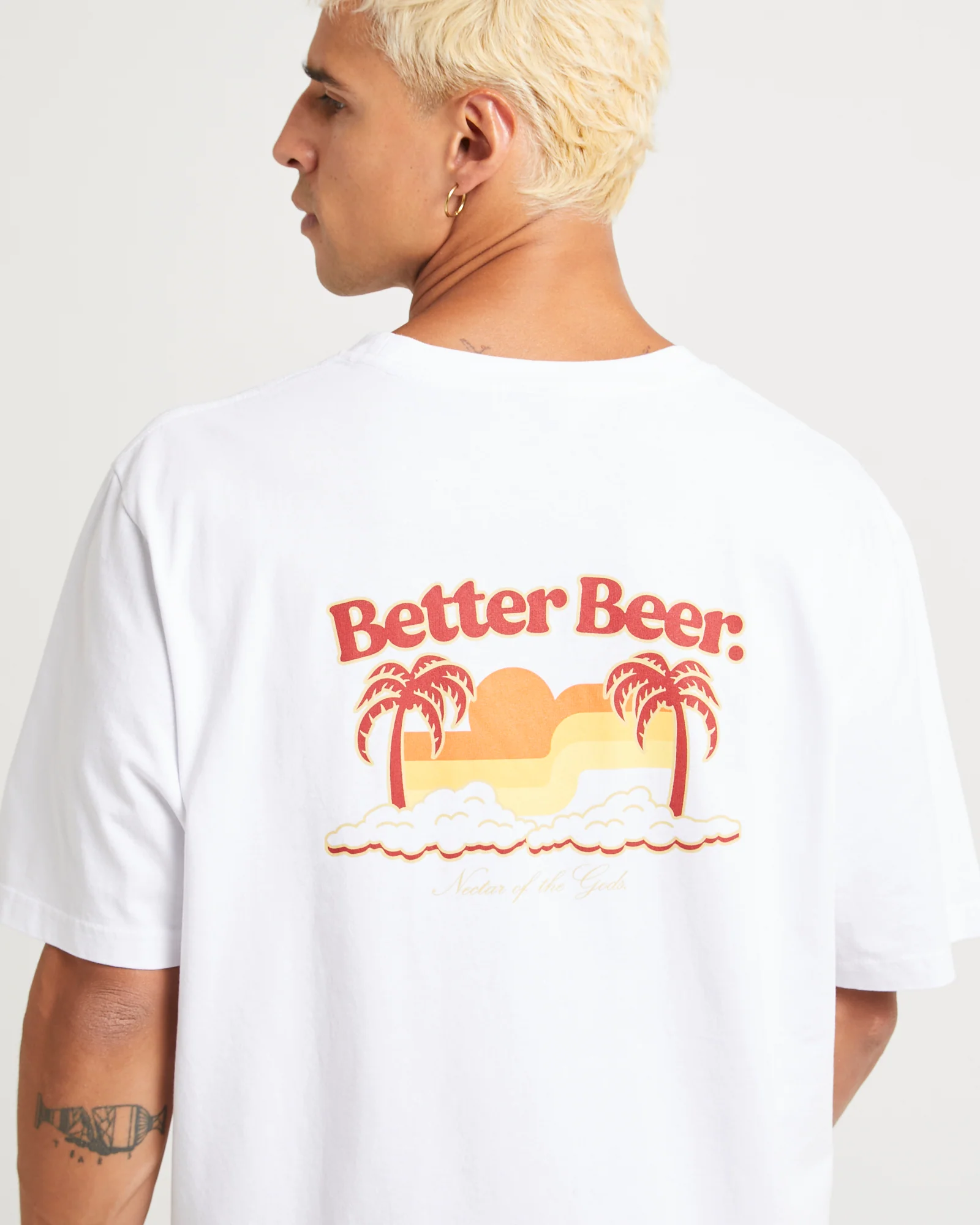 Oasis Print Short Sleeve T-Shirt - Image 5