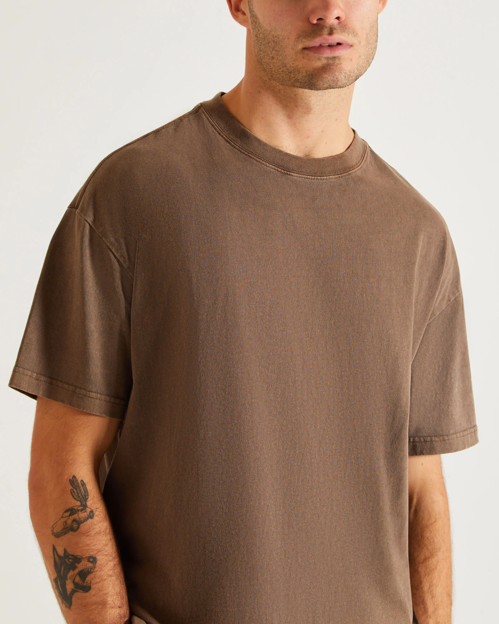 OG Vintage T-Shirt in Umber Brown - Image 5