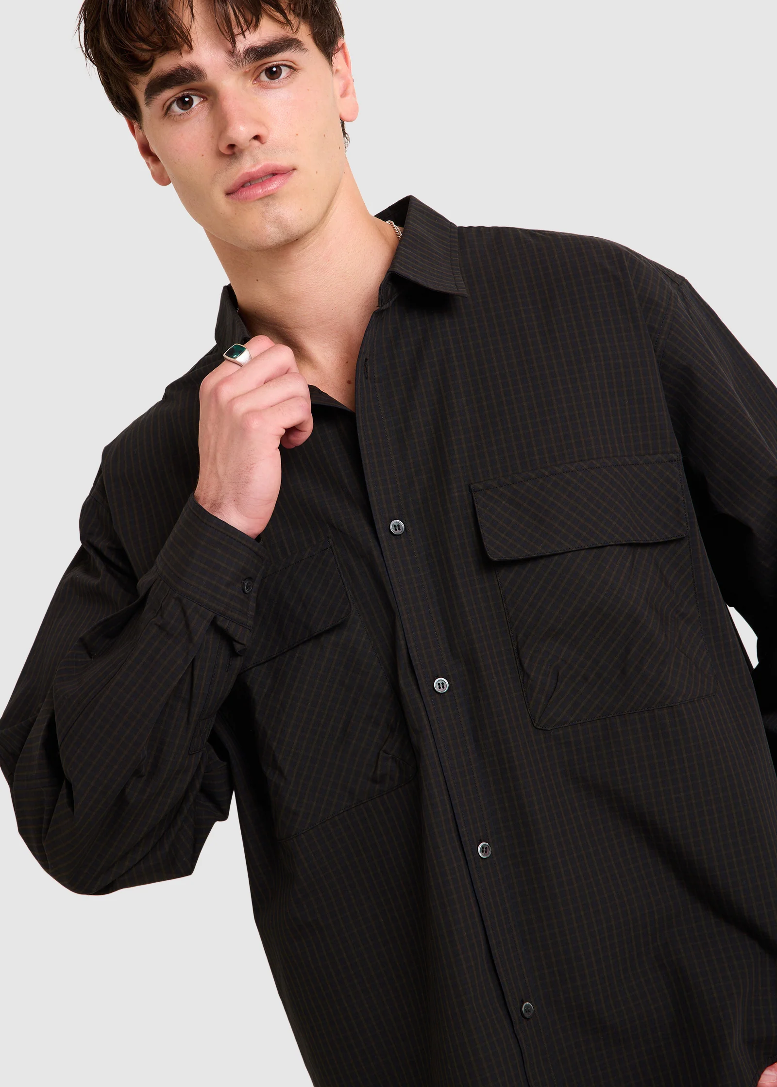 Oliver Tech Long Sleeve Shirt - Image 5