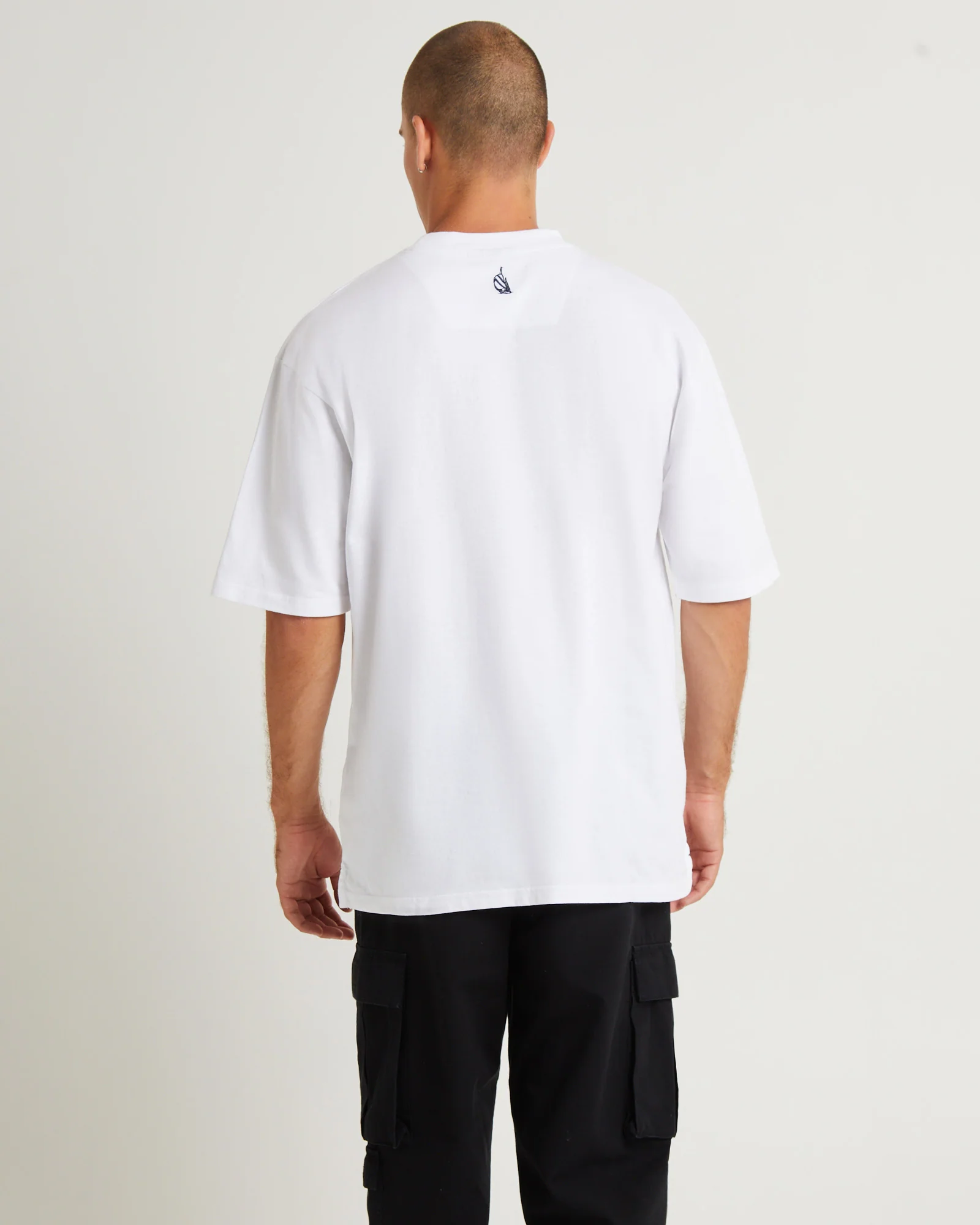 Omega Short Sleeve T-Shirt White - Image 2