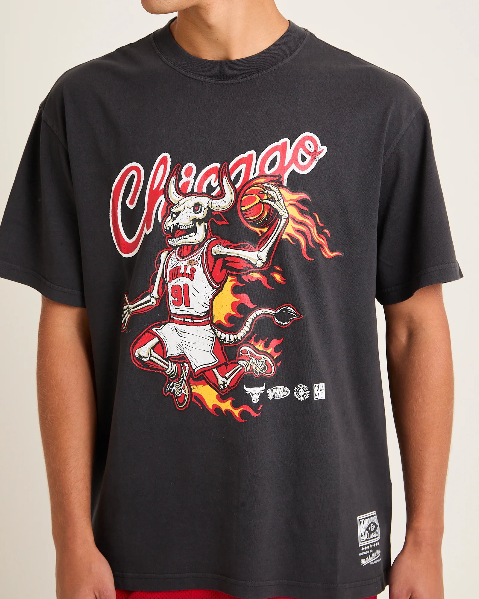 On Fire Chicago Bulls T-shirt - Image 5