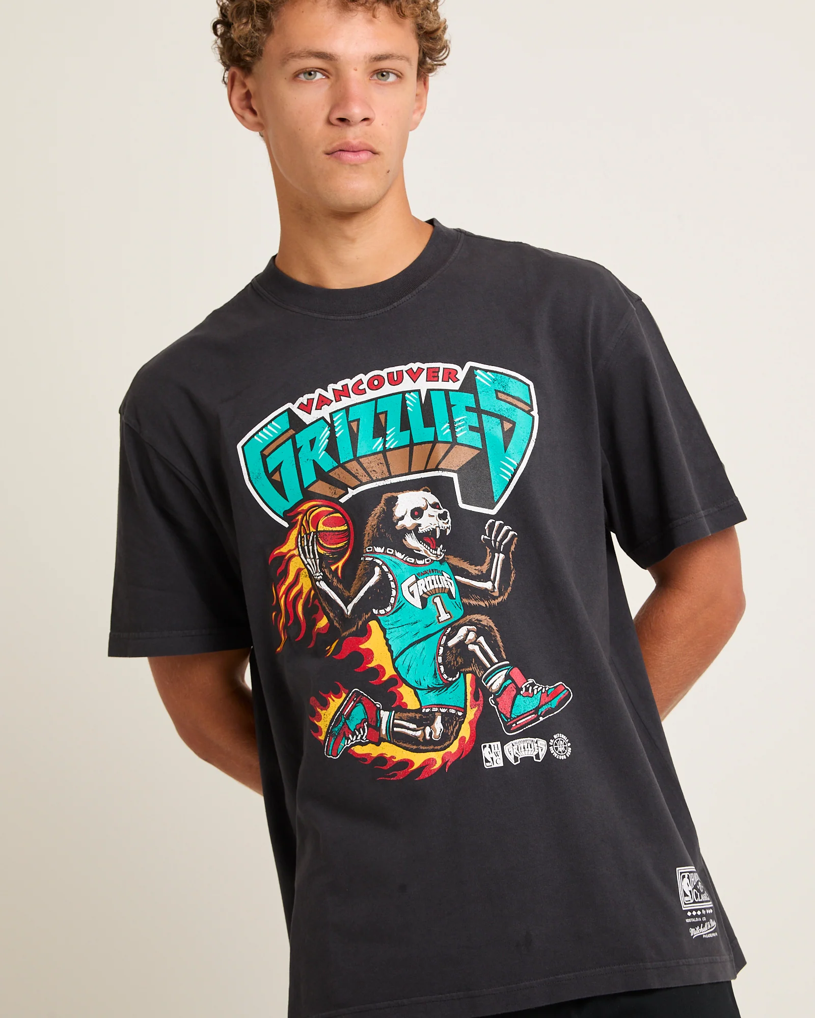 On Fire Vancouver Grizzlies T-Shirt - Image 5