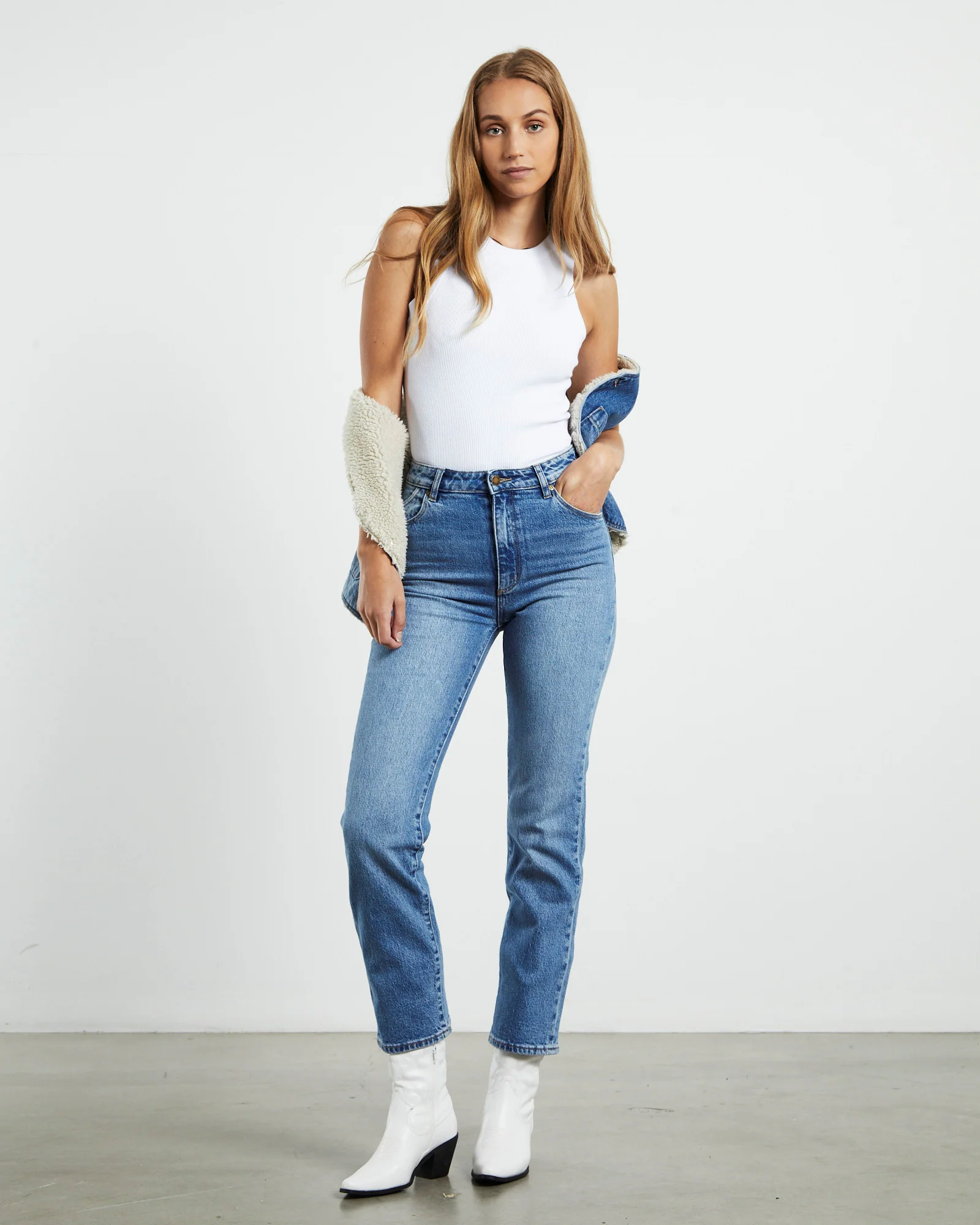 Original Straight Jeans Brad Blue - Image 4