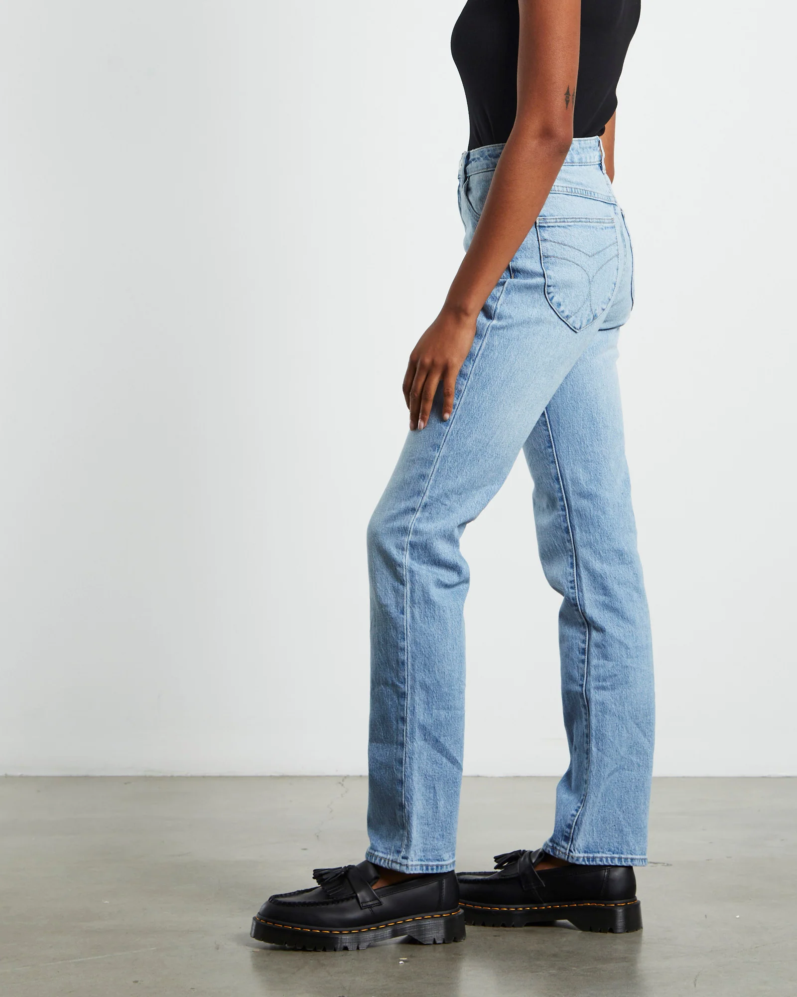 Original Straight Leg Jeans Long Sunshine Blue - Image 4