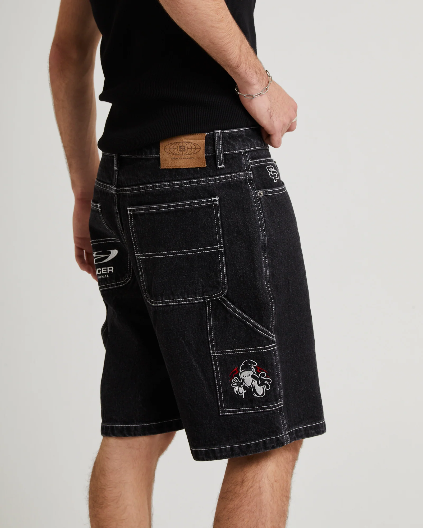Oslo Y2K Carpenter Denim Short - Image 5
