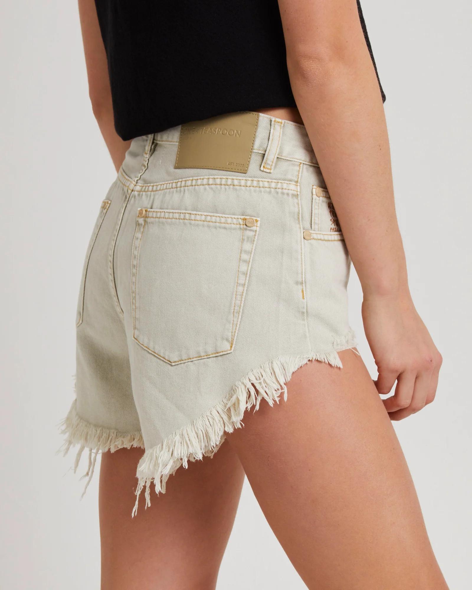 Outlaws Mid Waist Denim Short - Image 5