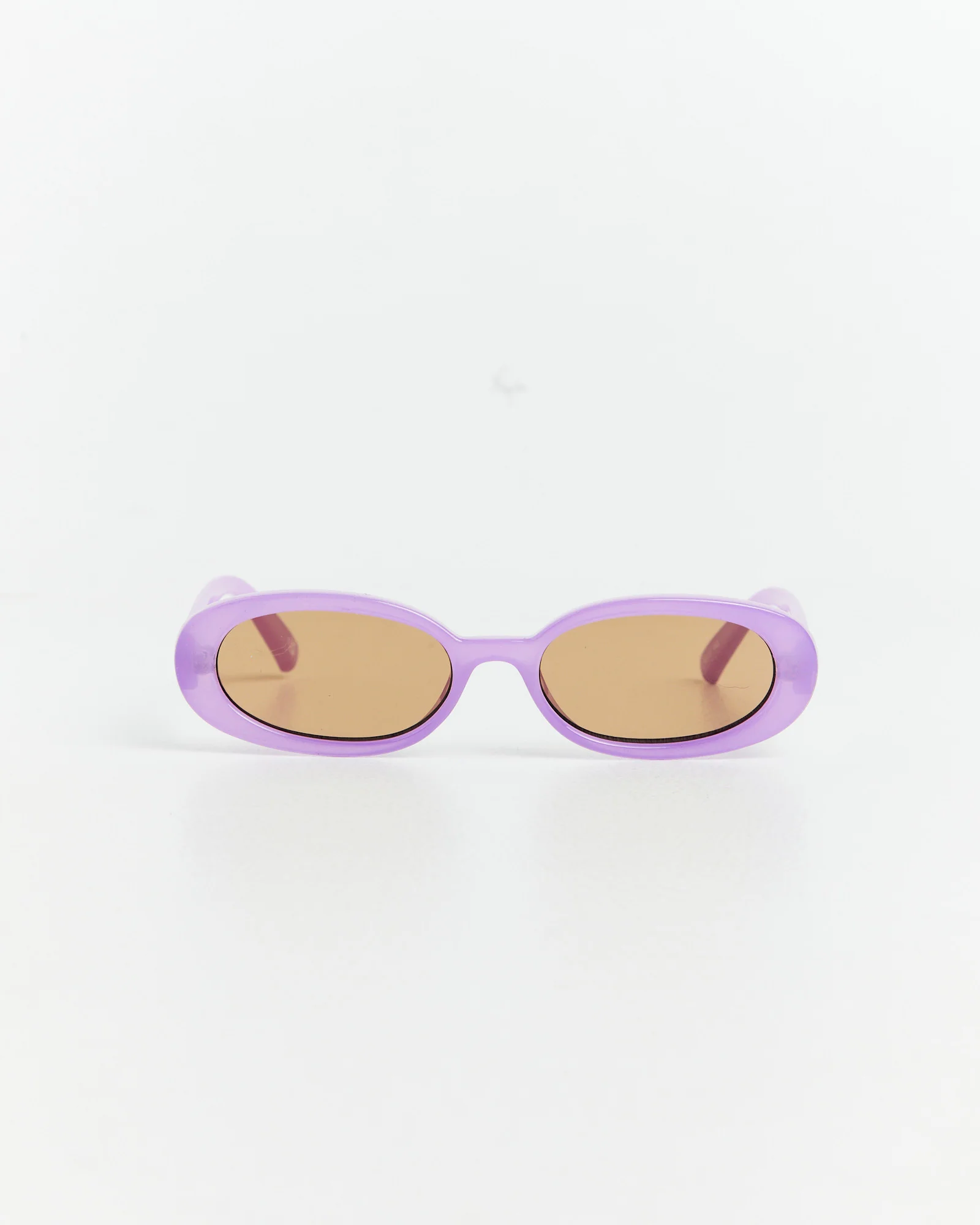 Outta Love Milky Digital Sunglasses Lavender/Light Brown Mono - Image 2