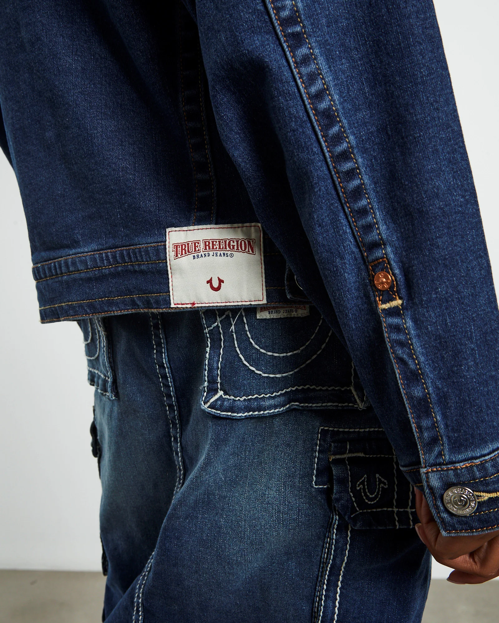 Oversized Jimmy Denim Jacket Blue - Image 6