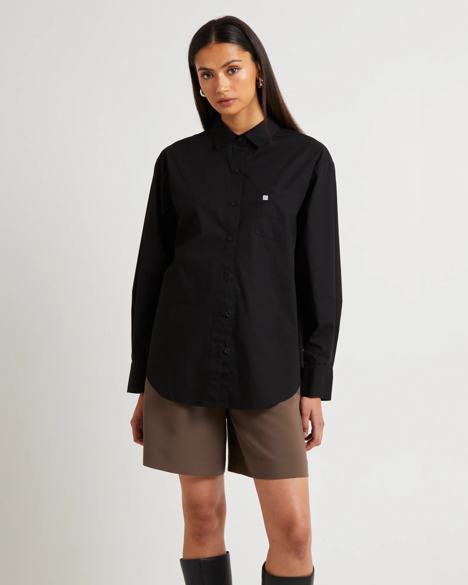 Oversized Poplin Shirt