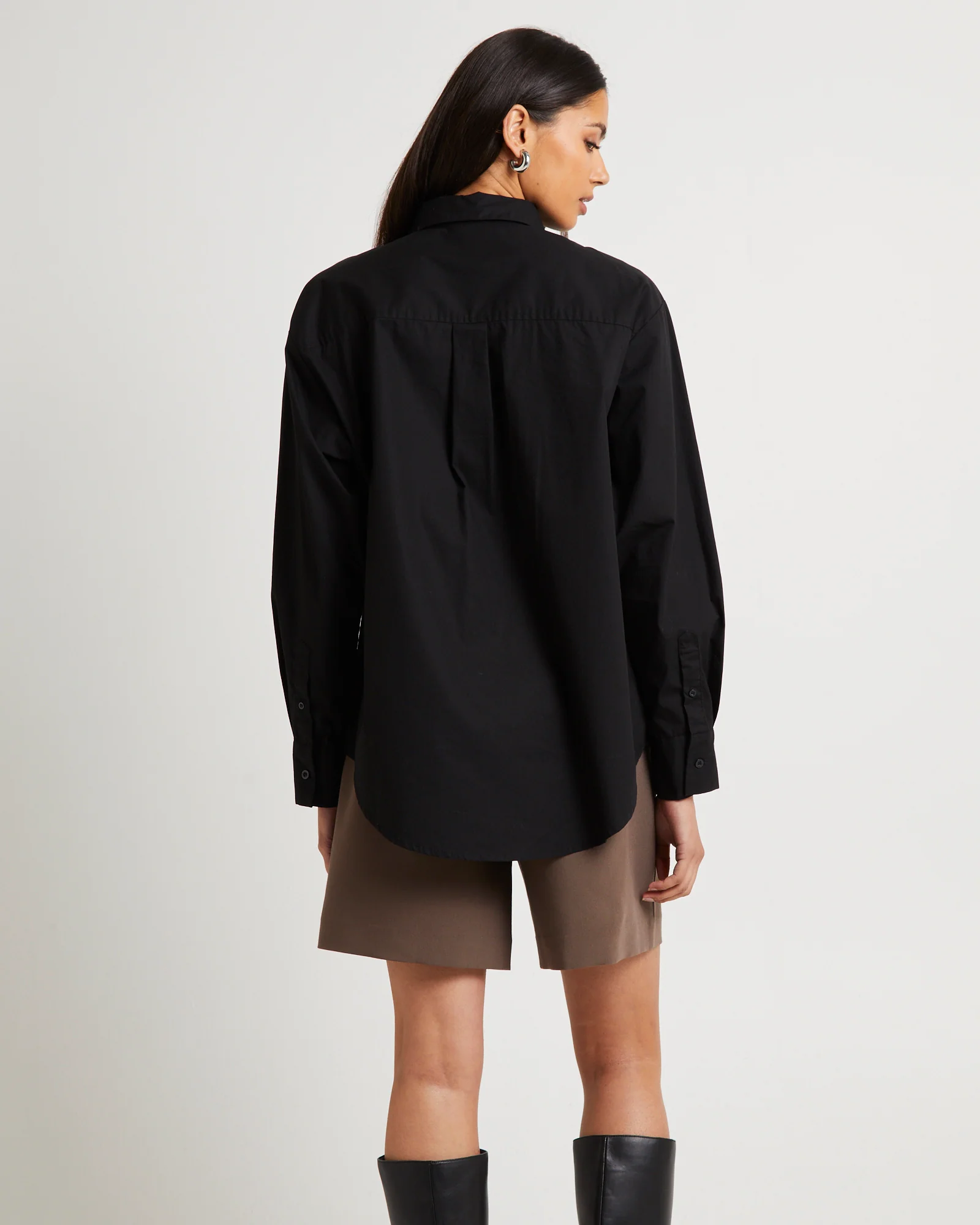 Oversized Poplin Shirt - Image 2