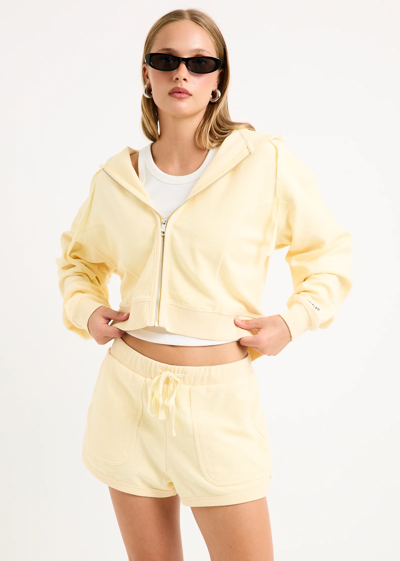 Palisades Terry Zip Thru Hoodie