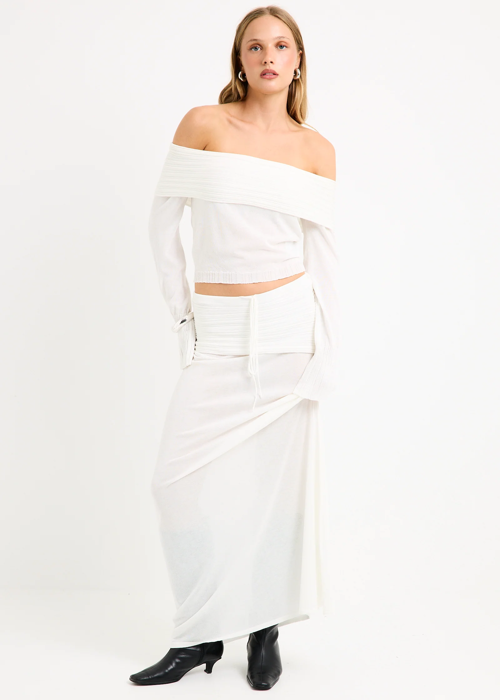 Palma Fold Waistband Skirt
