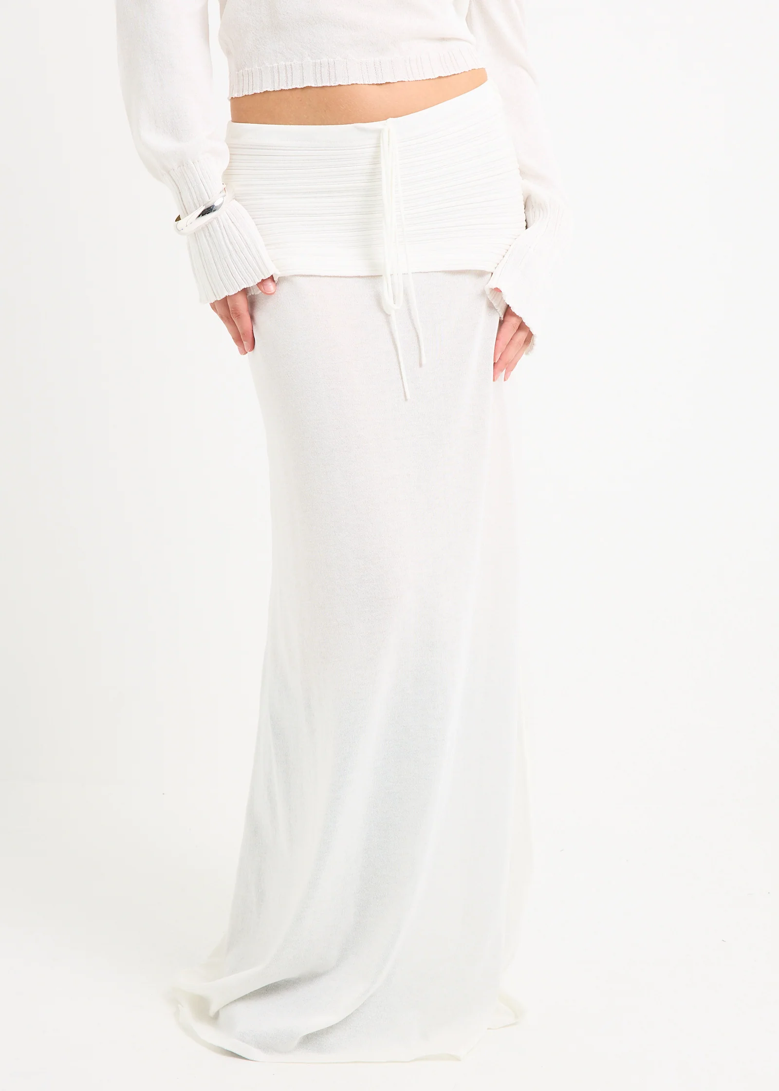 Palma Fold Waistband Skirt - Image 2