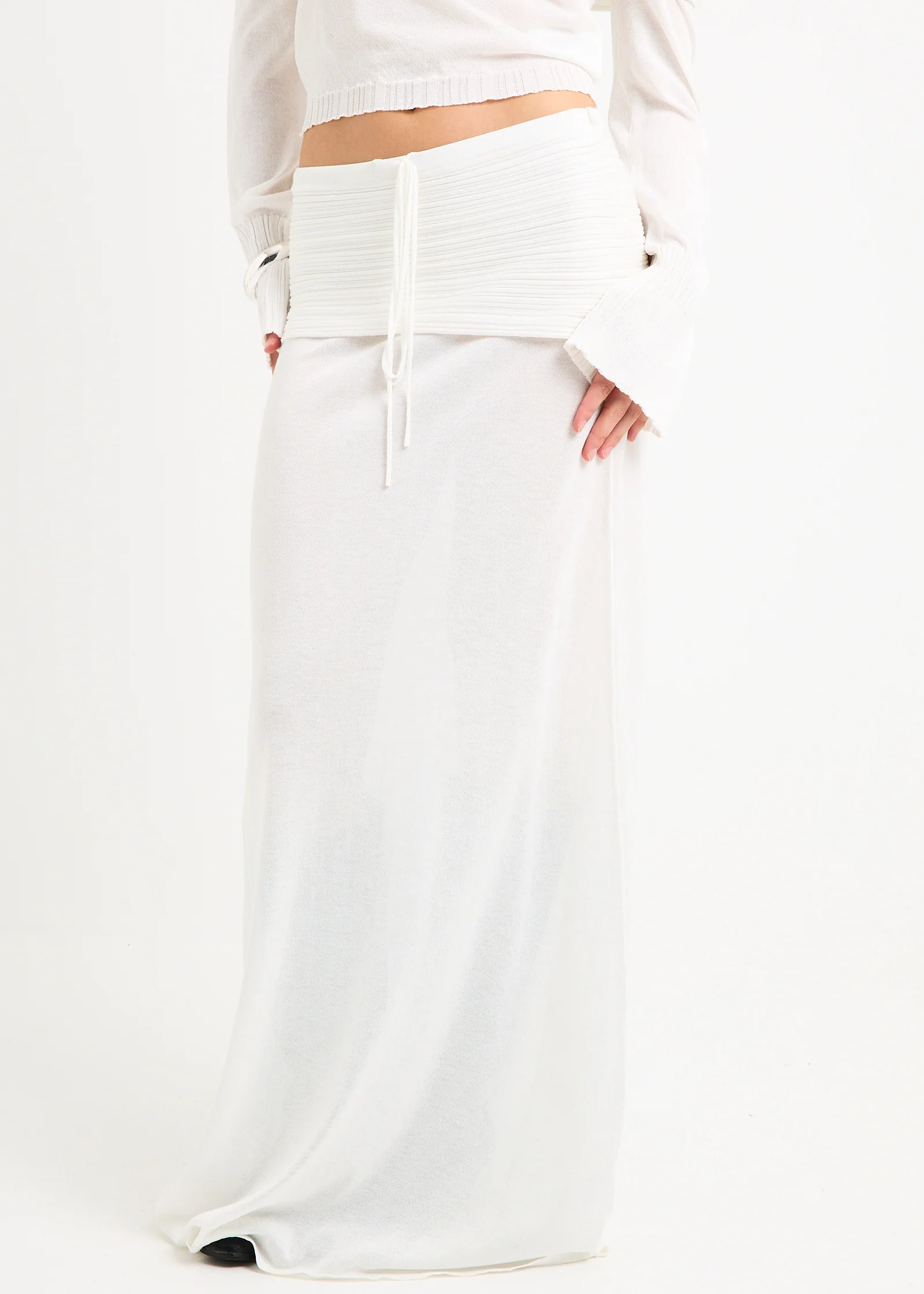 Palma Fold Waistband Skirt - Image 3