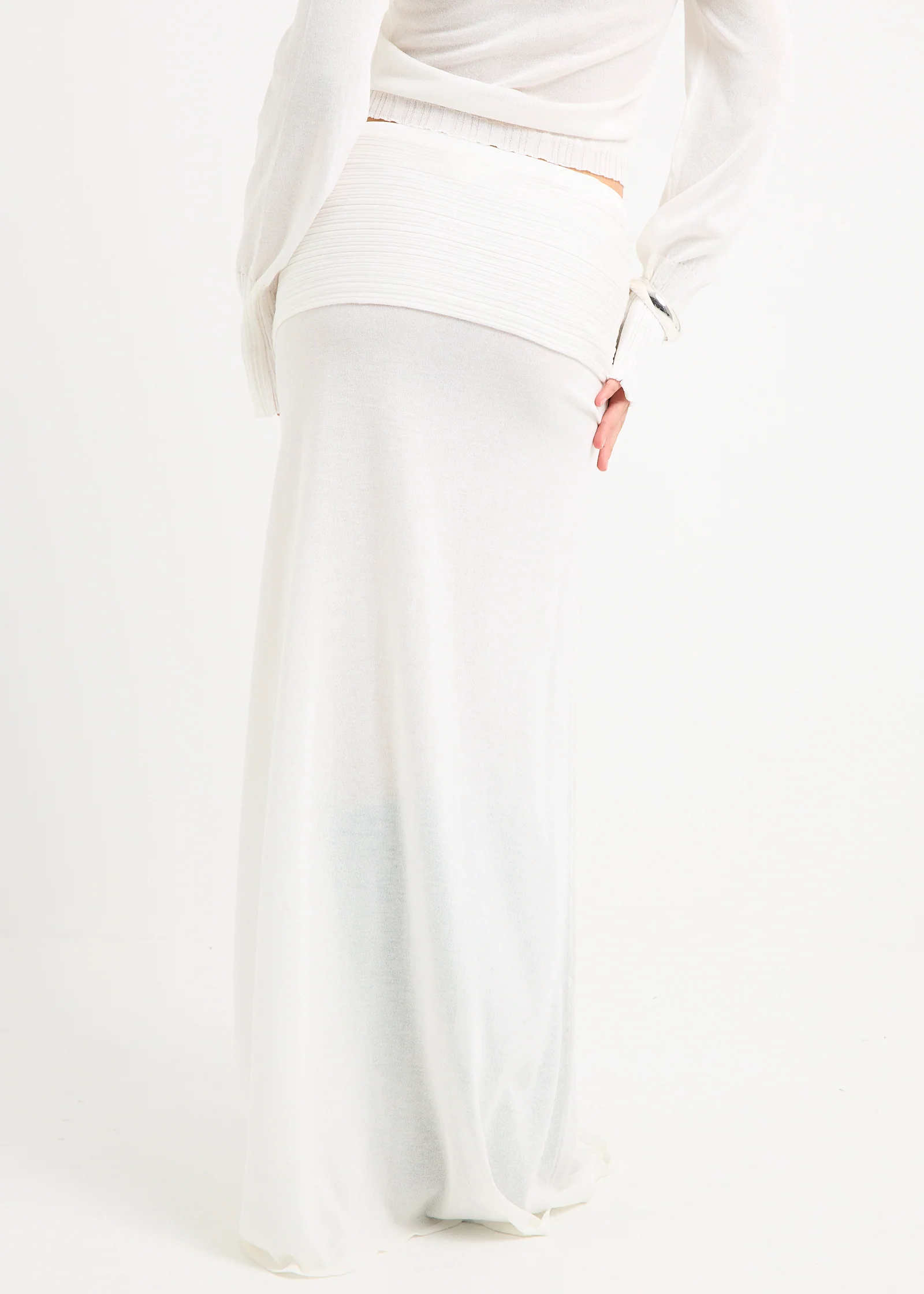 Palma Fold Waistband Skirt - Image 4