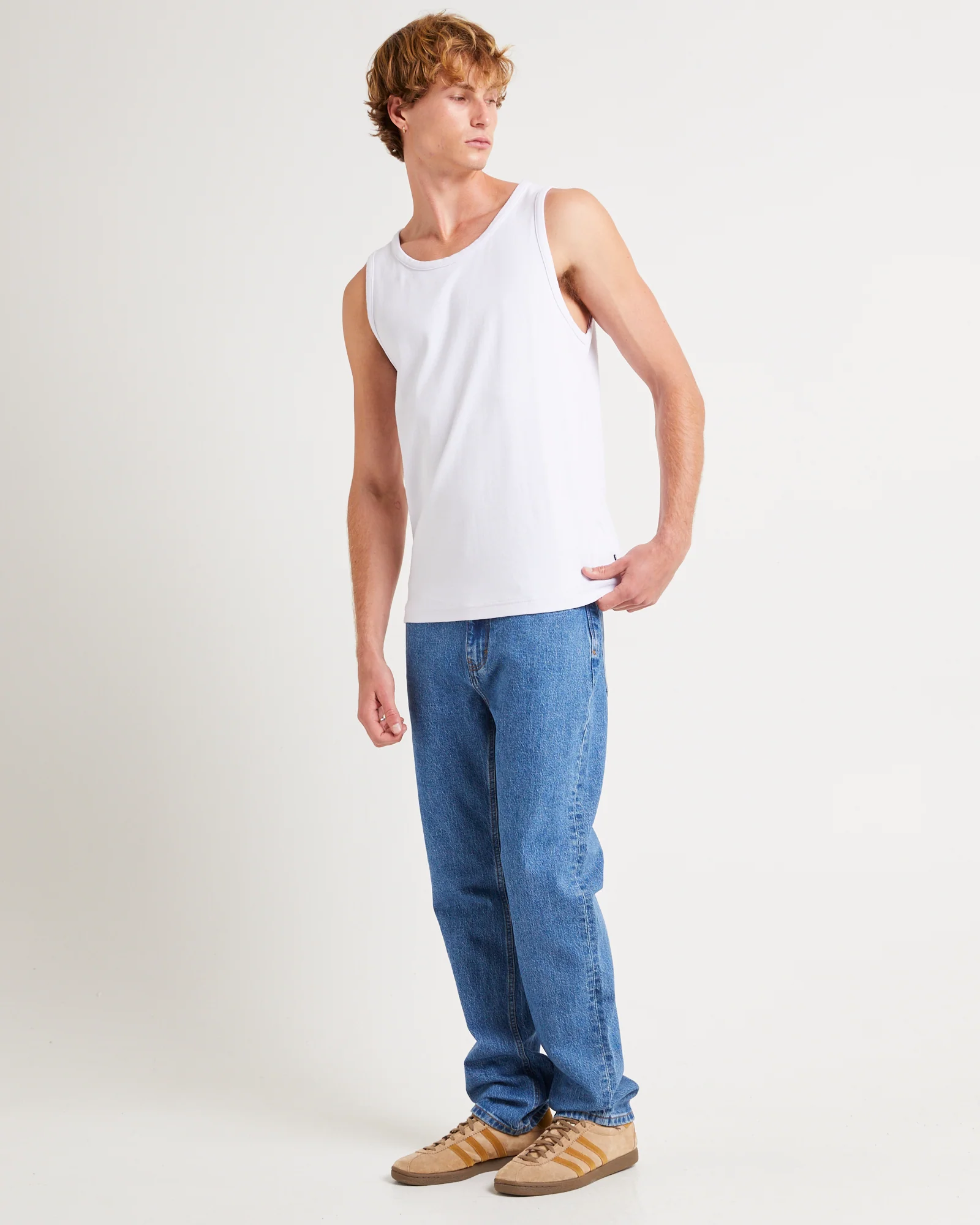 Paramount Ribbed Singlet - Image 4
