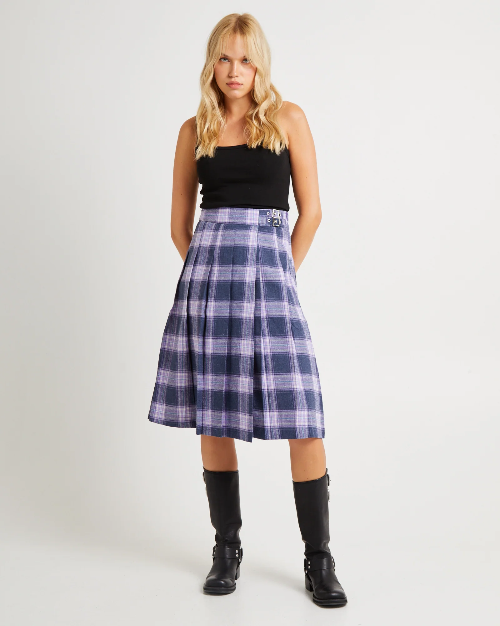 Paris Texas Midi Skirt - Image 3