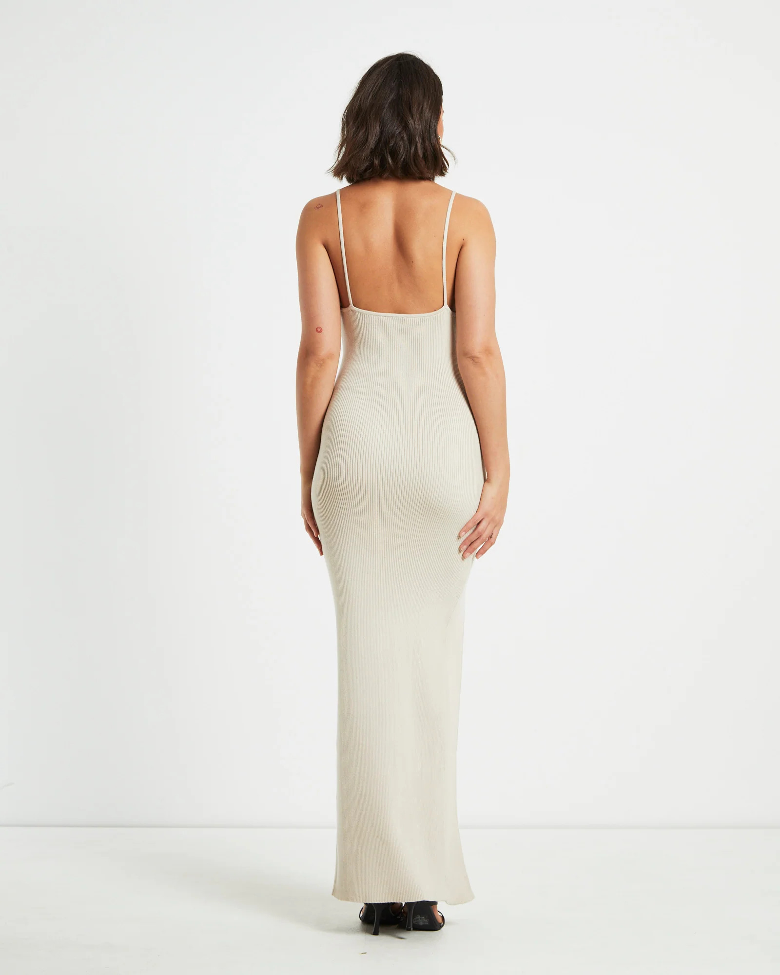 Petra Maxi Dress in Sand - Image 2