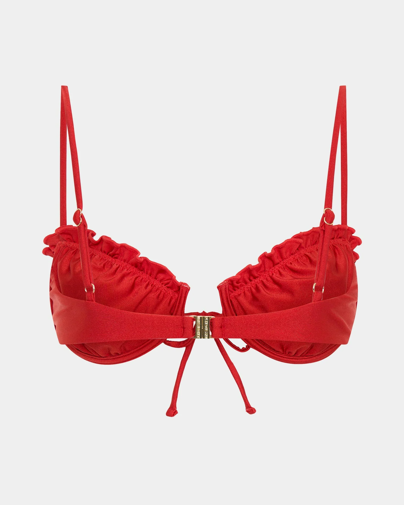 Peyton Frill Cup Underwire Bikini Top Bikini Set - Image 6
