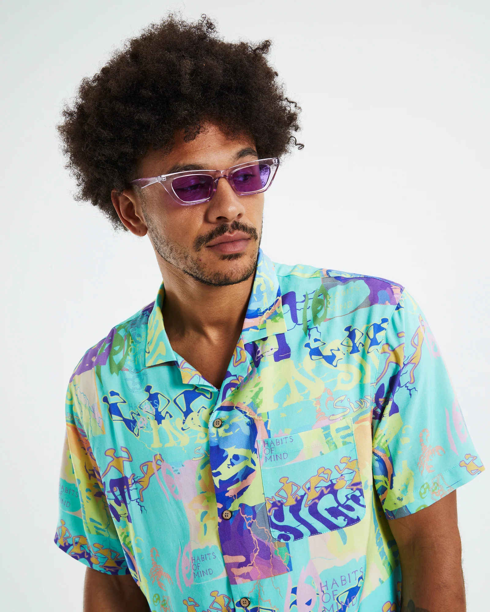 Phoenix Sunglasses Purple - Image 2